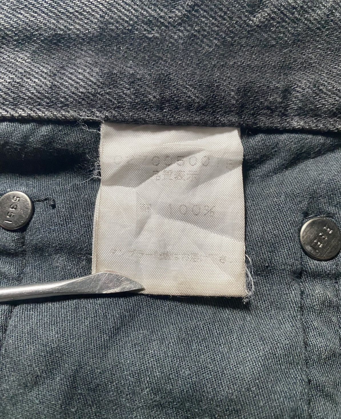 5351 POUR LES HOMMES 5351 Pour Les Hommes - Flared Washed Denim Jeans Size US 35 - 13 Thumbnail