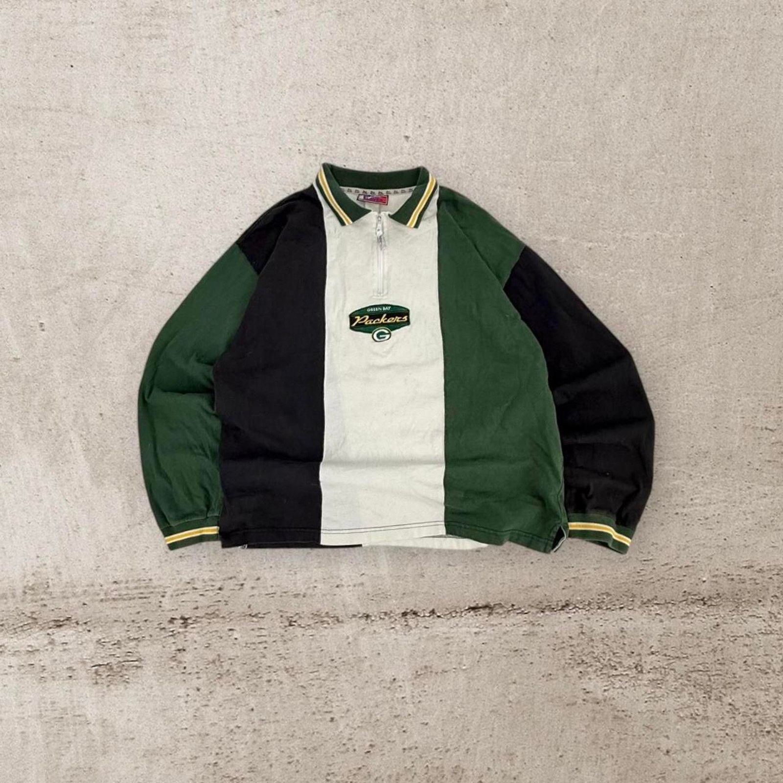 Pro Player Vintage 90s green bay packers pro player henley longsleeve Size US L / EU 52-54 / 3 - 1 Thumbnail