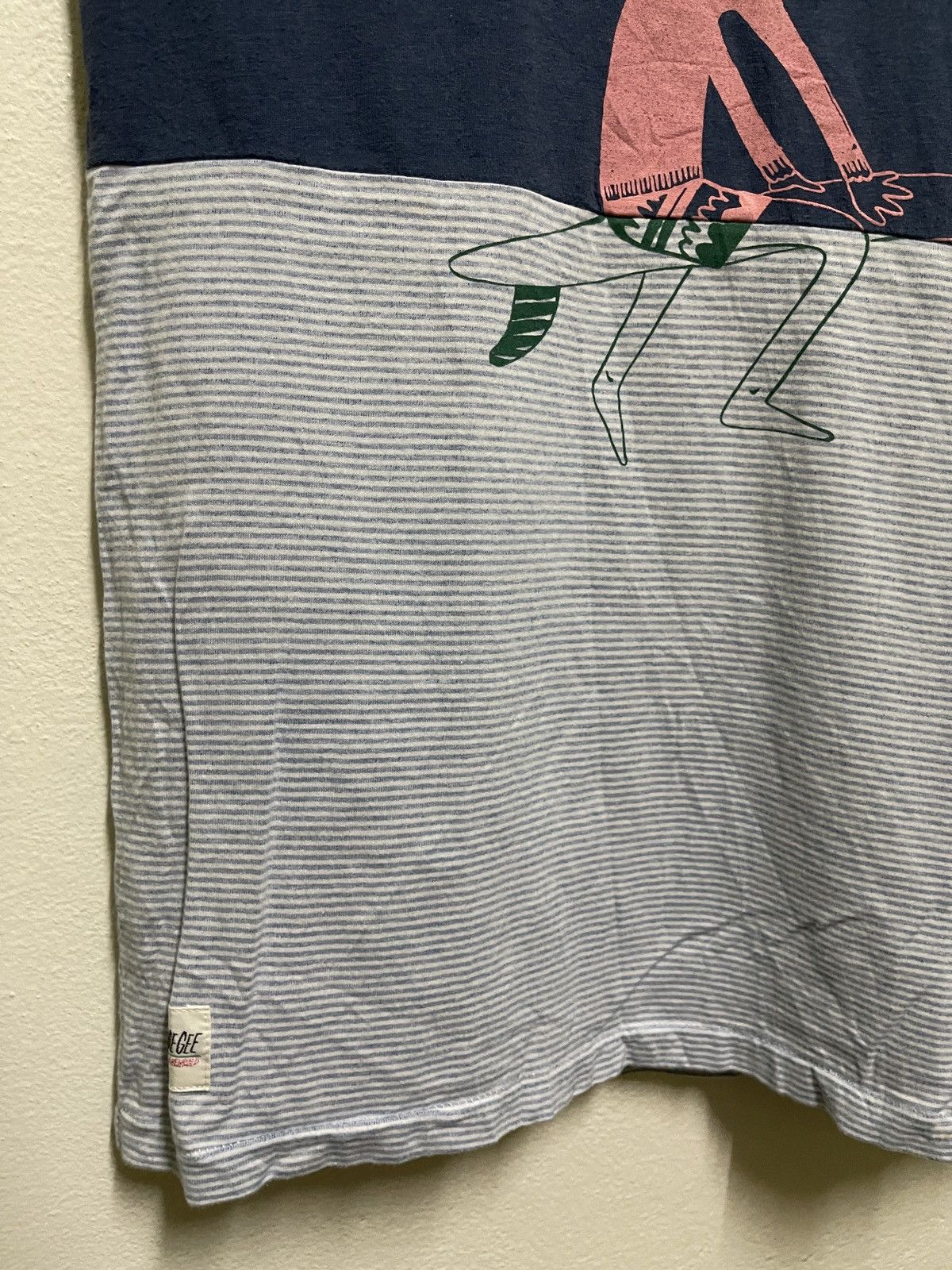 Paul Smith R.Newbold Stevie Gee T Shirt Printed Size US XL / EU 56 / 4 - 3 Thumbnail