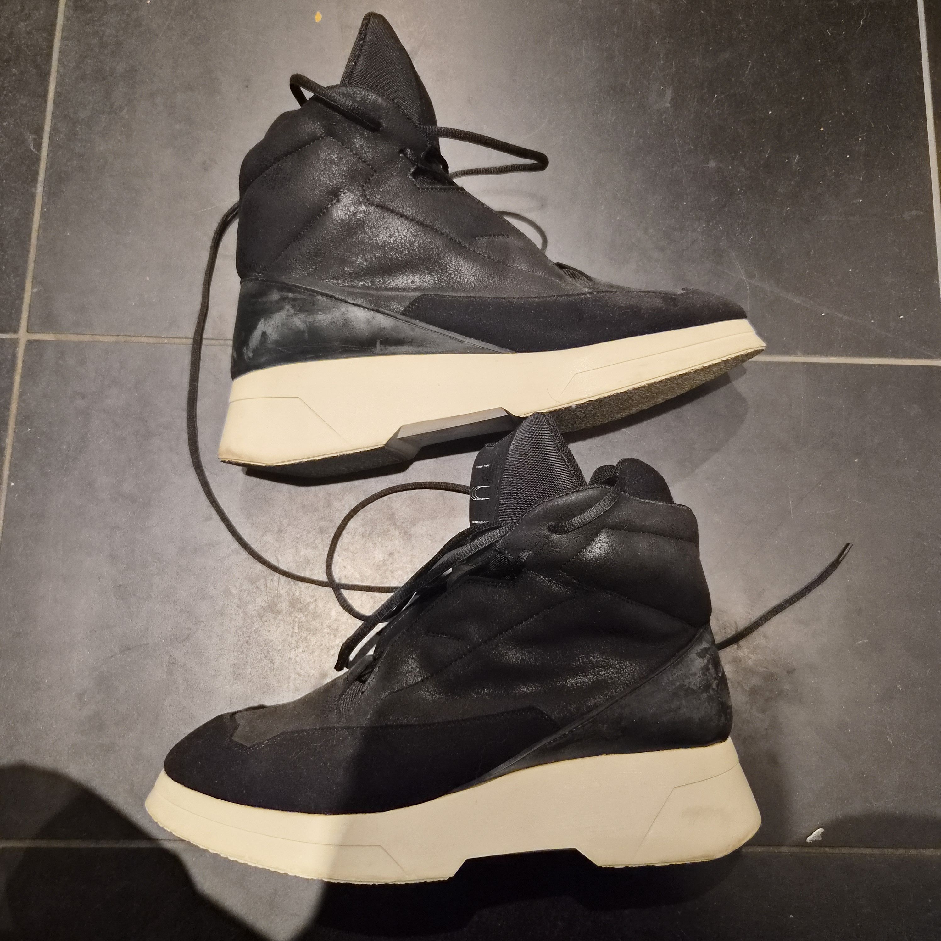 Julius Julius High Top Black Sneakers Size US 9 / EU 42 - 6 Thumbnail