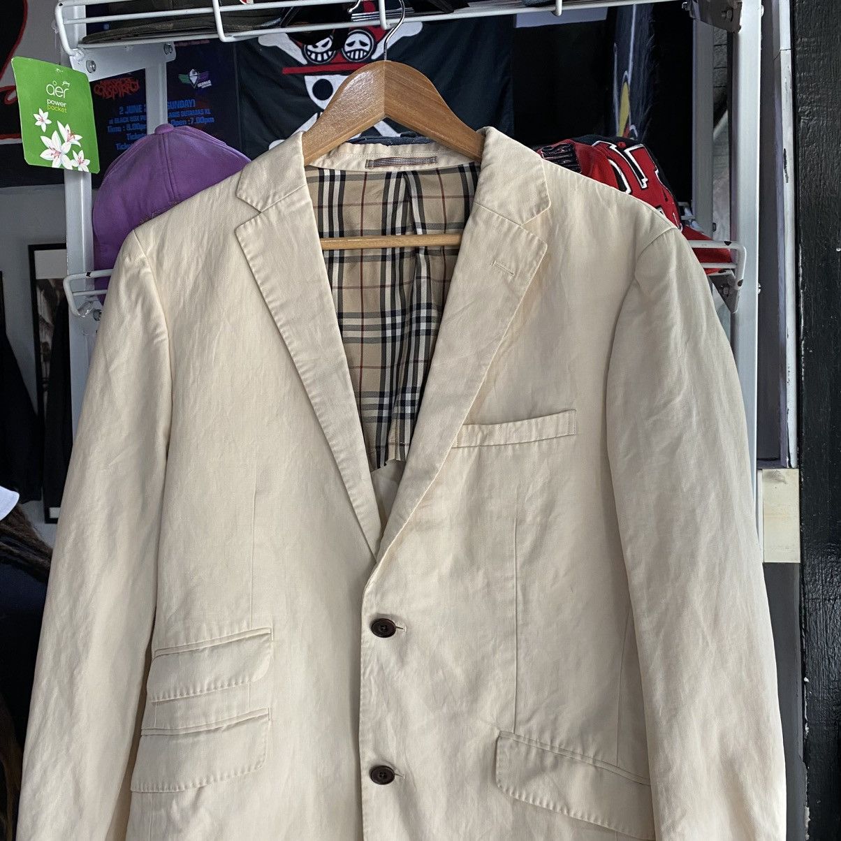 Burberry BURBERRY BLACK LABEL BLAZERS SIZE L MADE IN JAPAN Size 40R - 4 Thumbnail