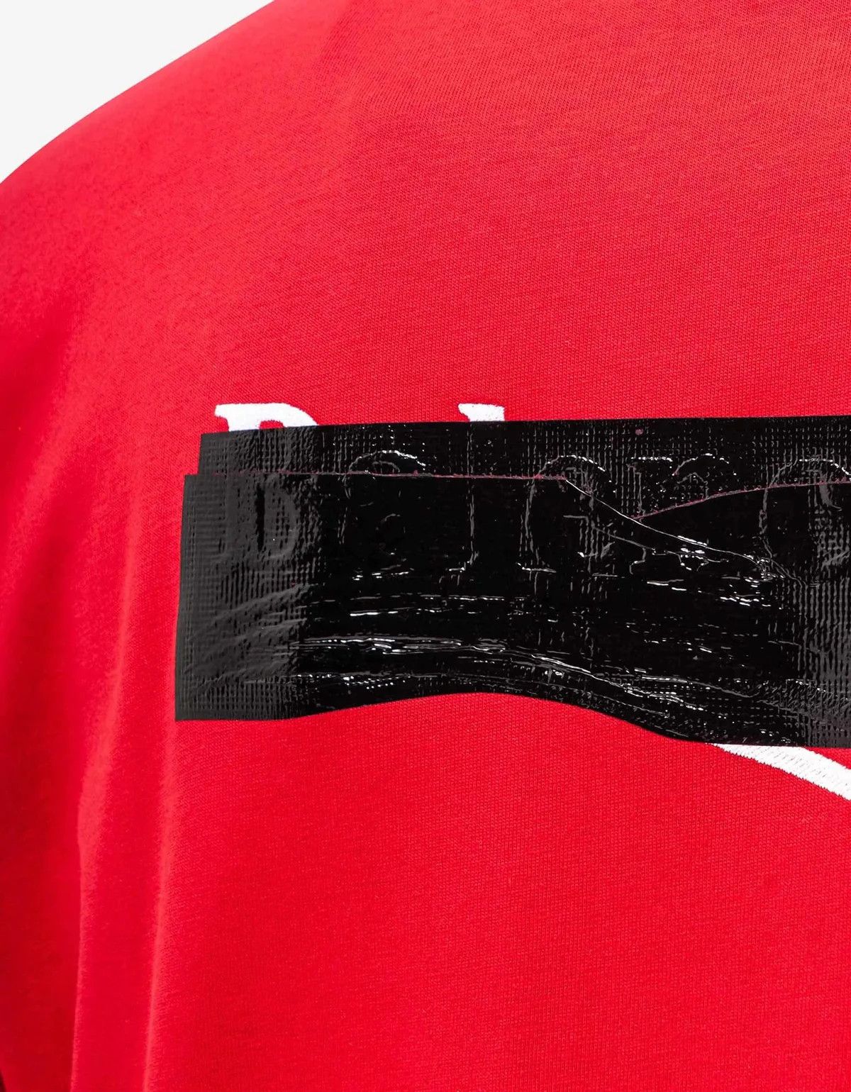 Balenciaga o1s1rm0924 Large Fit T-Shirt in Red/White/Blue Size US XXS / EU 40 - 5 Thumbnail