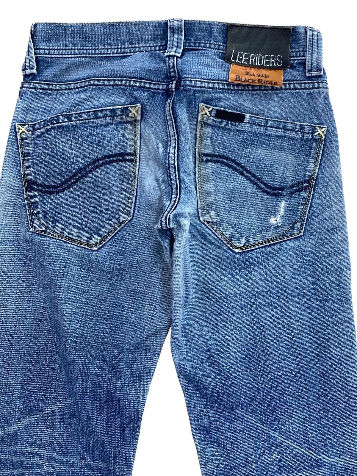 Other Japanese Brand Faded Wash Ripped Style Flare Jeans Size US 28 / EU 44 - 4 Thumbnail