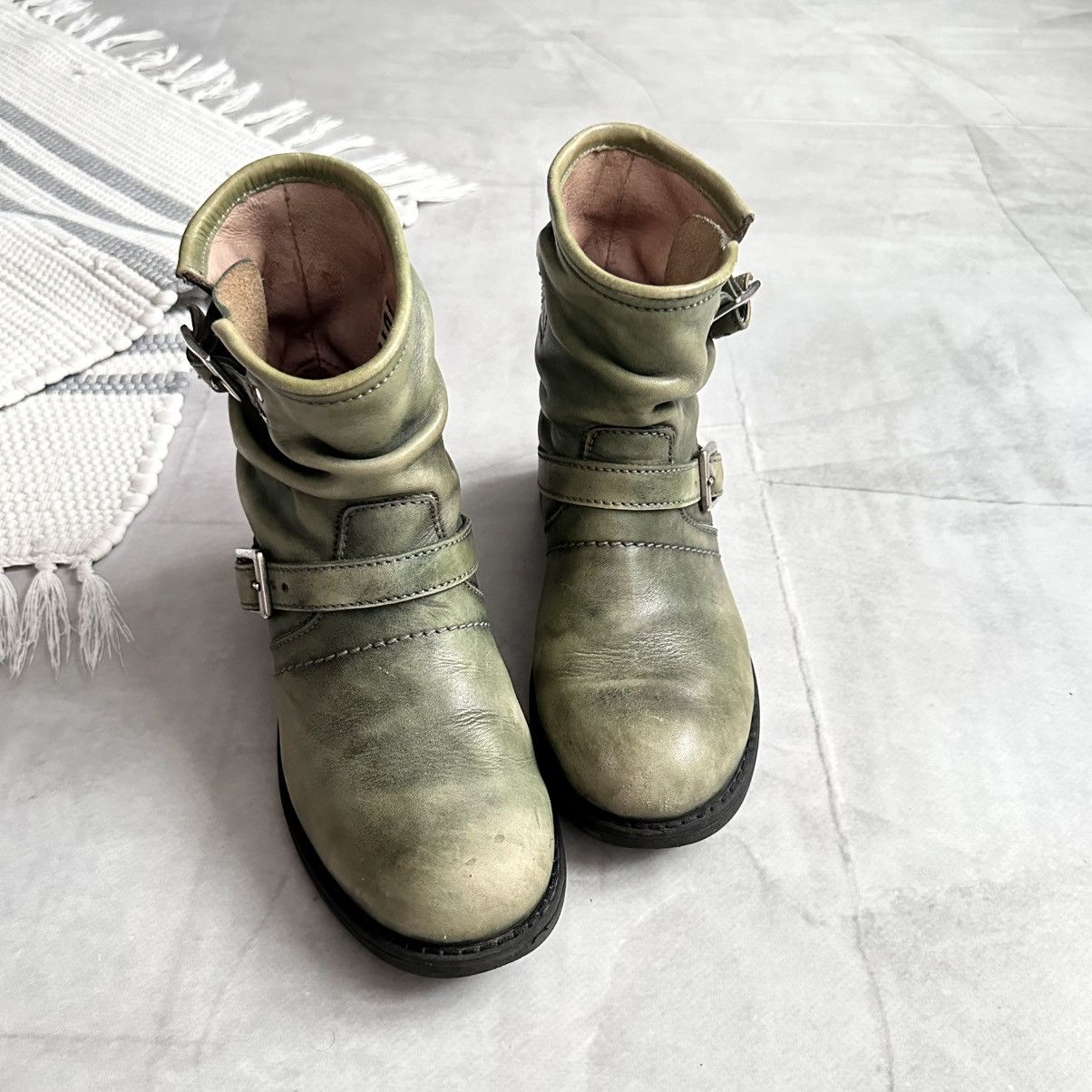 Dirk Bikkembergs 00s Dirk Bikkembergs Engineer Biker Boots AS 98 Vibe Size US 4 / IT 34 - 5 Thumbnail
