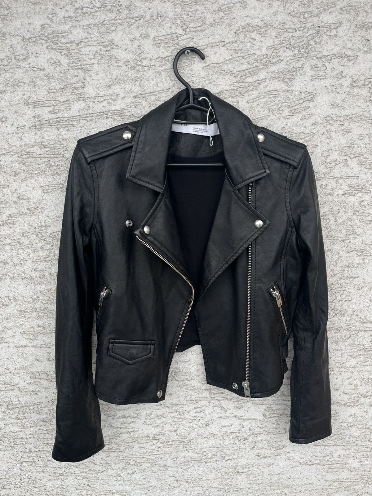 Iro IRO Ashville w18 leather jacket Size S / US 4 / IT 40 - 2 Thumbnail