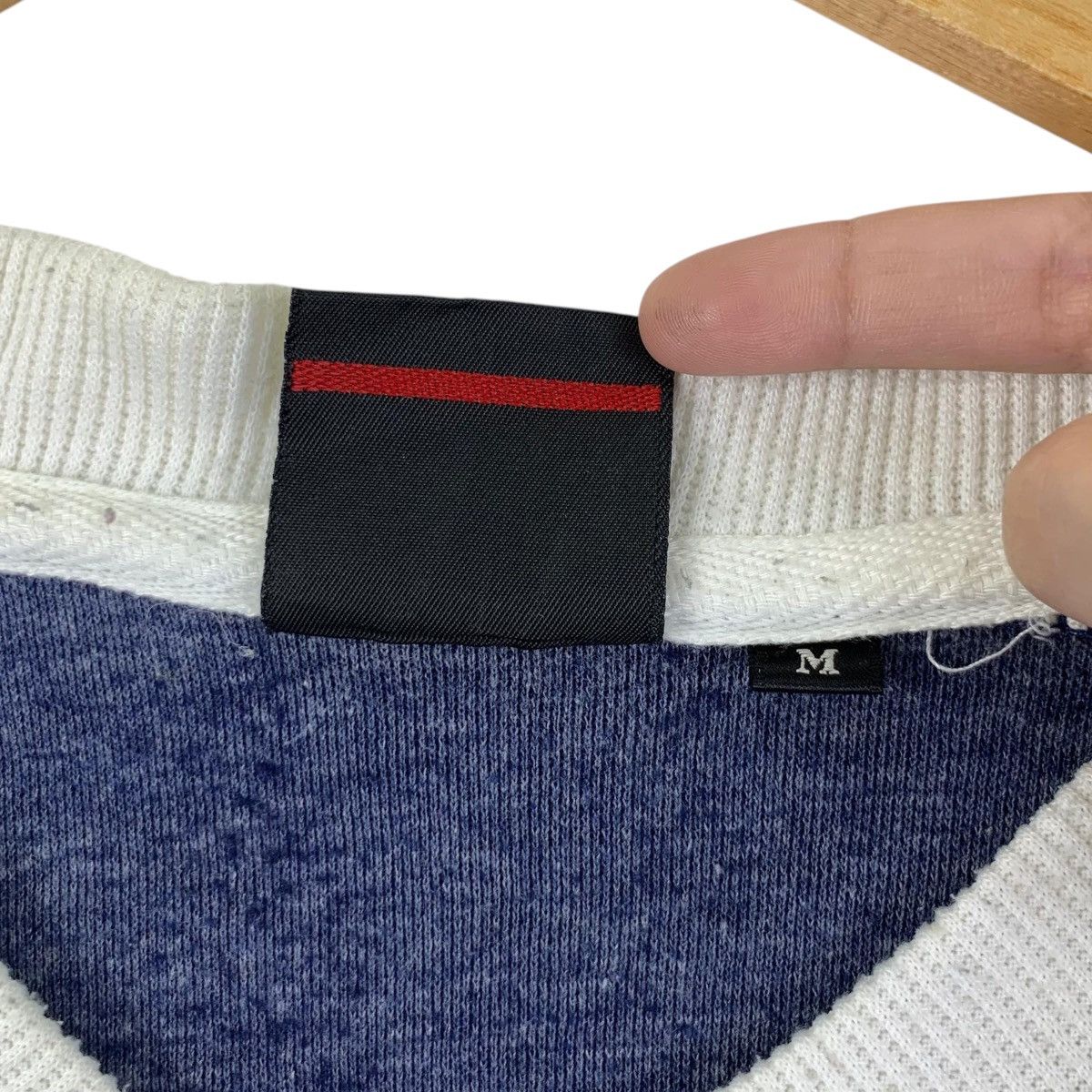 Vans Vintage 90s VANS SKATE USA Skateboard V-Neck Sweatshirt Size US M / EU 48-50 / 2 - 6 Thumbnail
