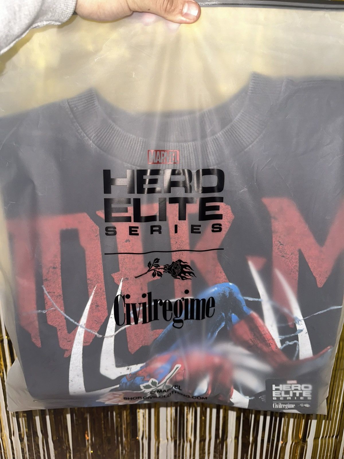 Darc Sport CIVIL REGIME X DARC SPORT X MARVEL SPIDERMAN “SPIDERMAN WEBS Size US XL / EU 56 / 4 - 5 Thumbnail