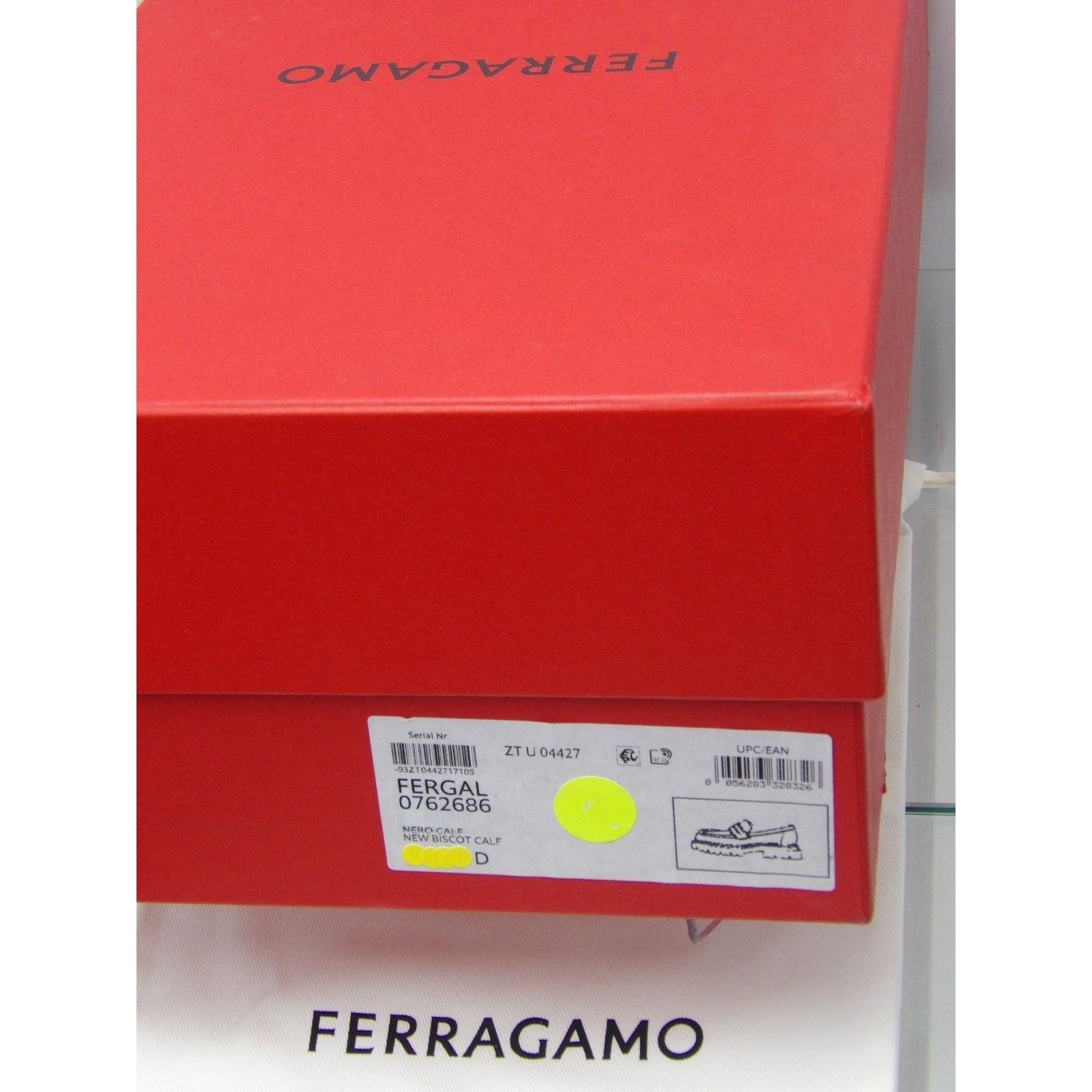 Salvatore Ferragamo FERRAGAMO BLACK LEATHER FERGAL LUG SOLE LOGO LOAFERS 12 D IT Size US 13 / EU 46 - 12 Thumbnail
