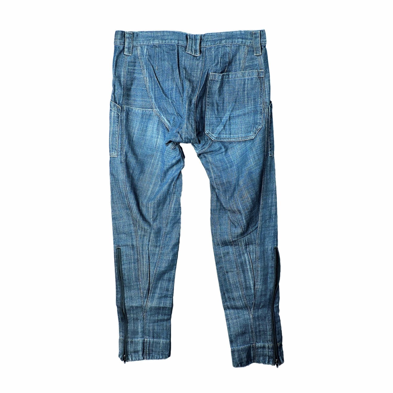 Blue Blue Japan PURE INDIGO BLUE BLUE JAPAN LONG PANTS Size US 30 / EU 46 - 2 Thumbnail
