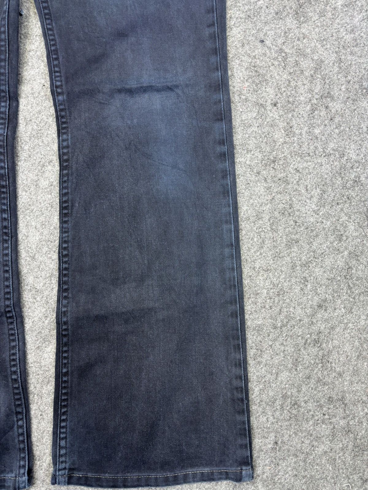 Levi's 💥Flare💥Vintage 90s Levis 517 Black Wash Denim F868 Size US 32 / EU 48 - 5 Thumbnail