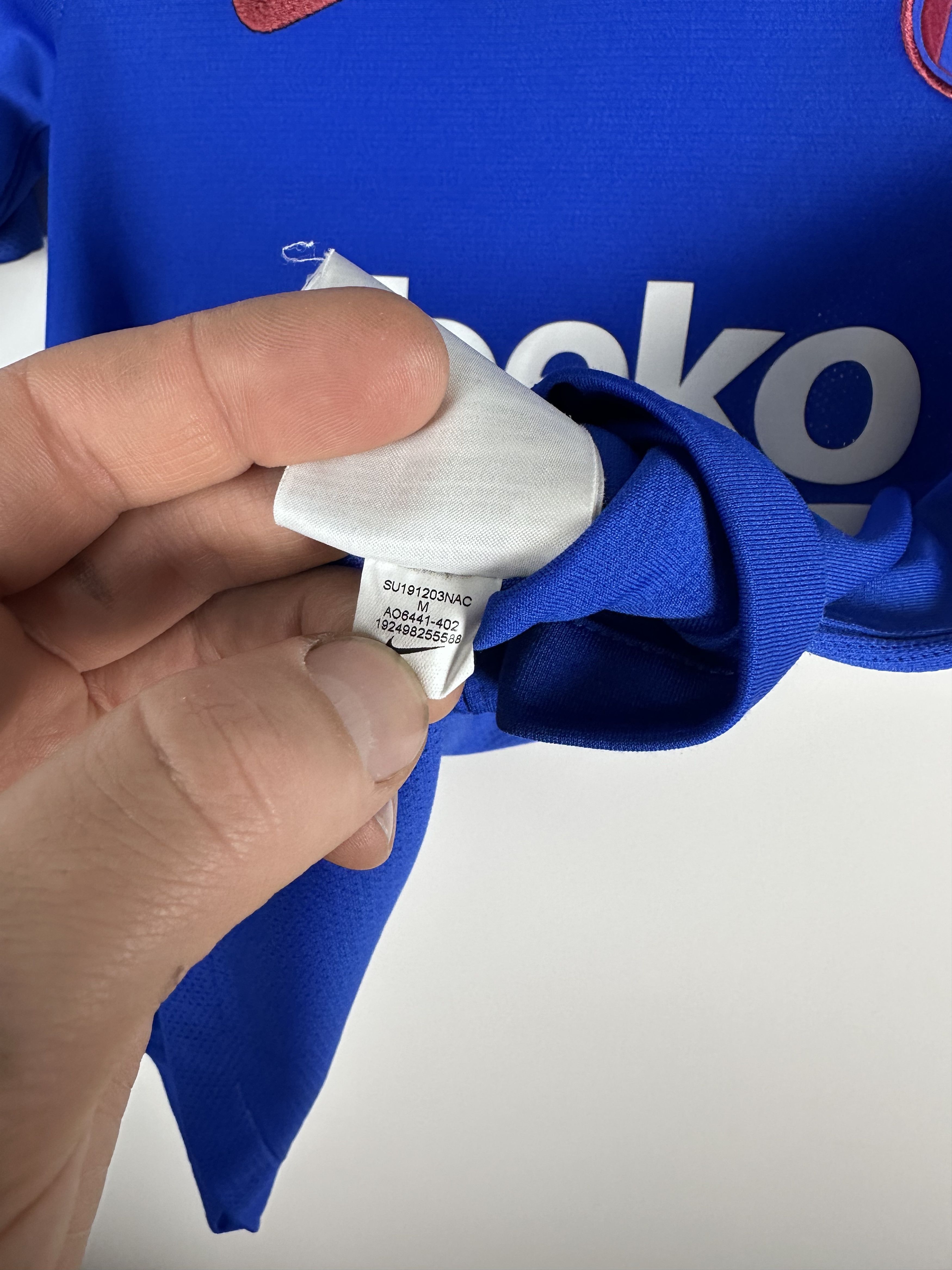 Nike BARCELONA 2019 2020 Football Shirt Jersey Nike Youth Size M Size US XXS / EU 40 - 7 Thumbnail