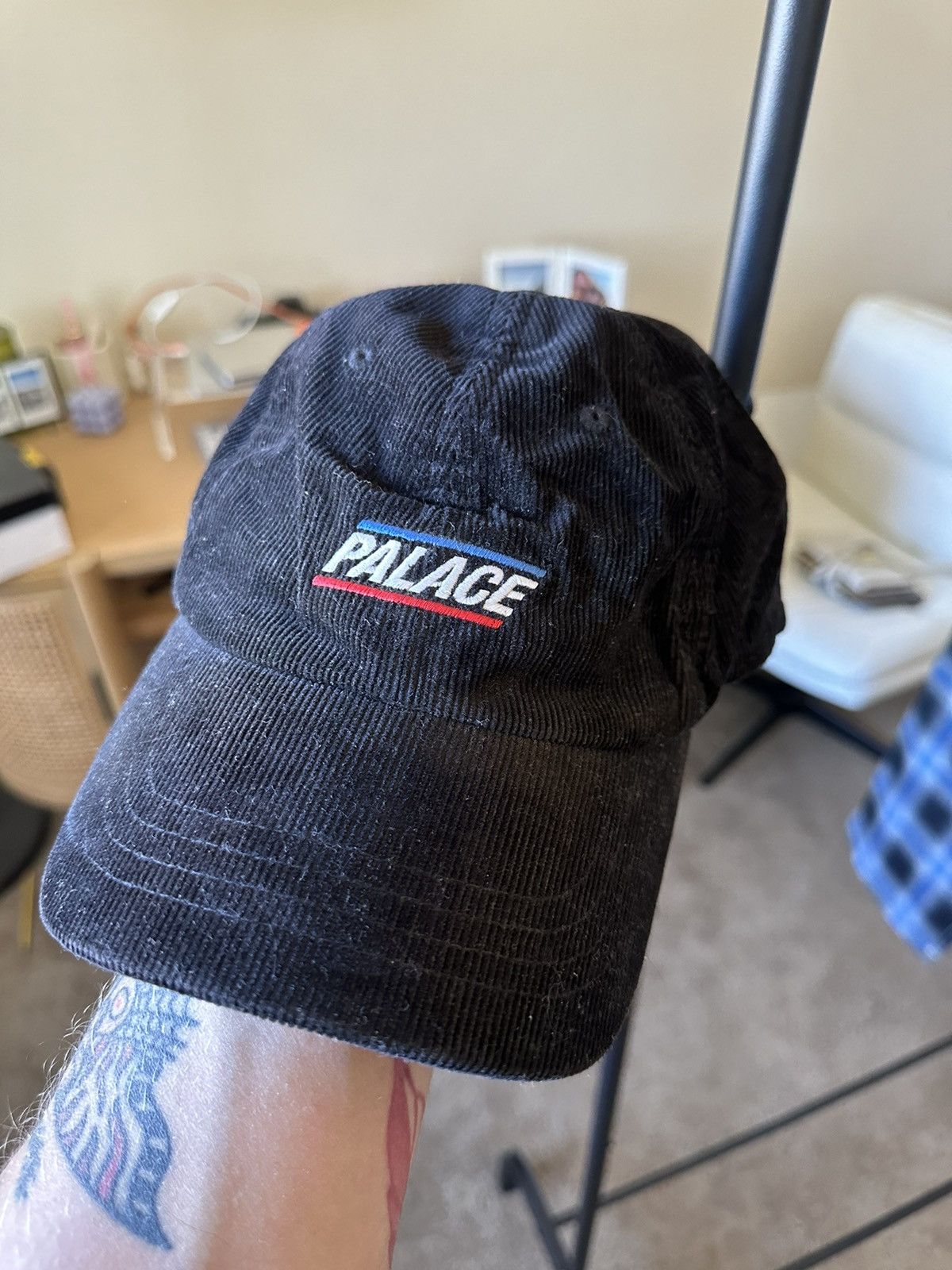 Palace Basically A Wool 6-Panel Light Blue