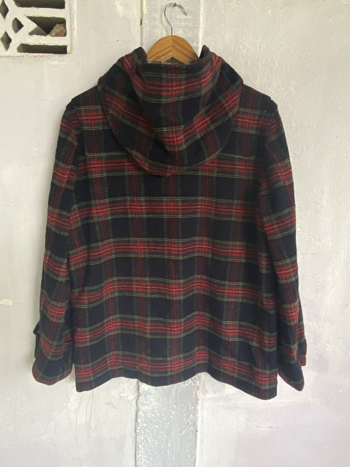Issey Miyake × Japanese Brand × Vintage Vintage Ne-net by Issey Miyake Wool Hoodie Duffle Jacket Size M / US 6-8 / IT 42-44 - 4 Thumbnail