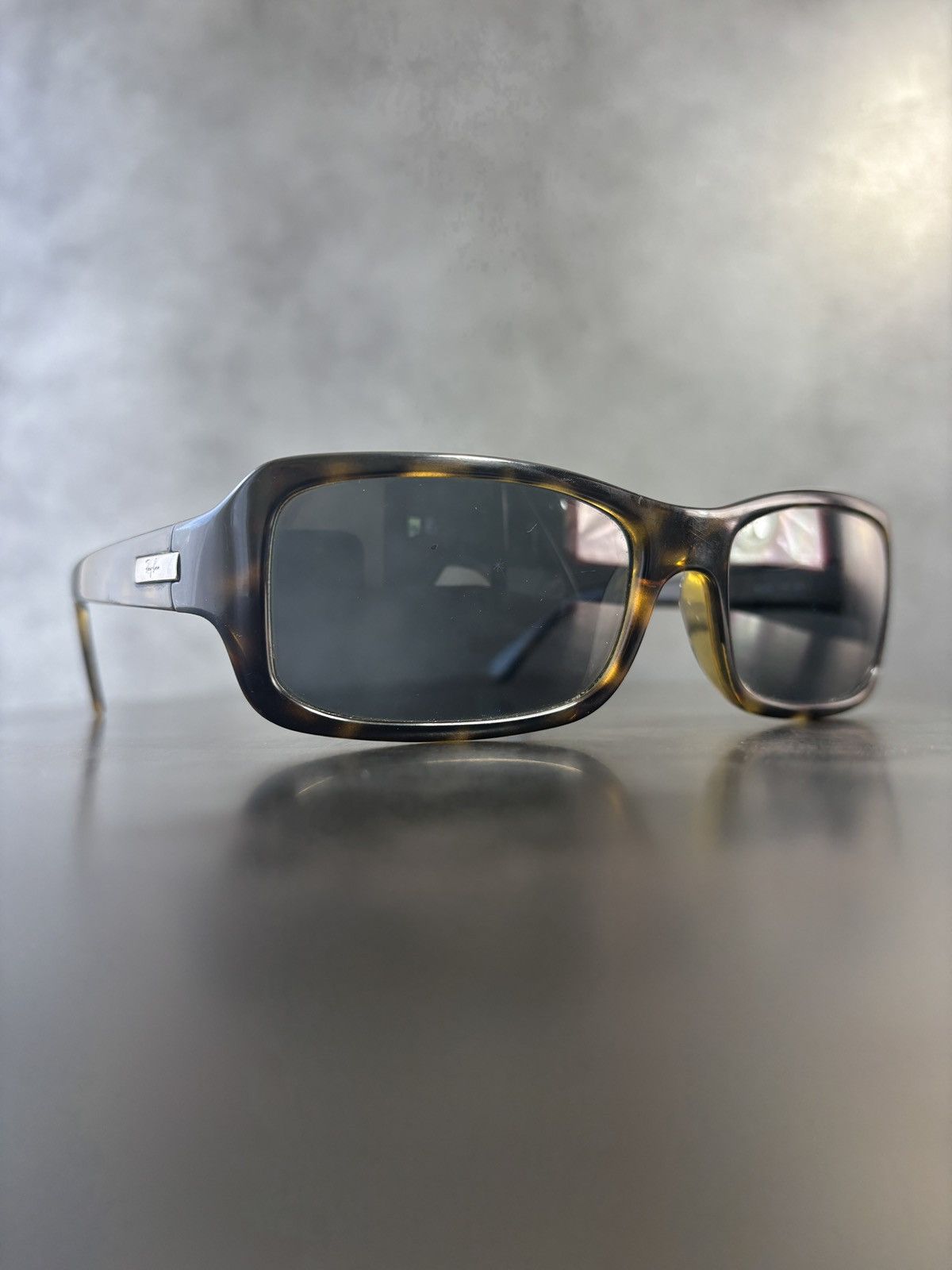 RayBan 2000s Vintage Ray-Ban Sunglasses Frames RB4107 Made in Italy Size ONE SIZE - 1 Thumbnail