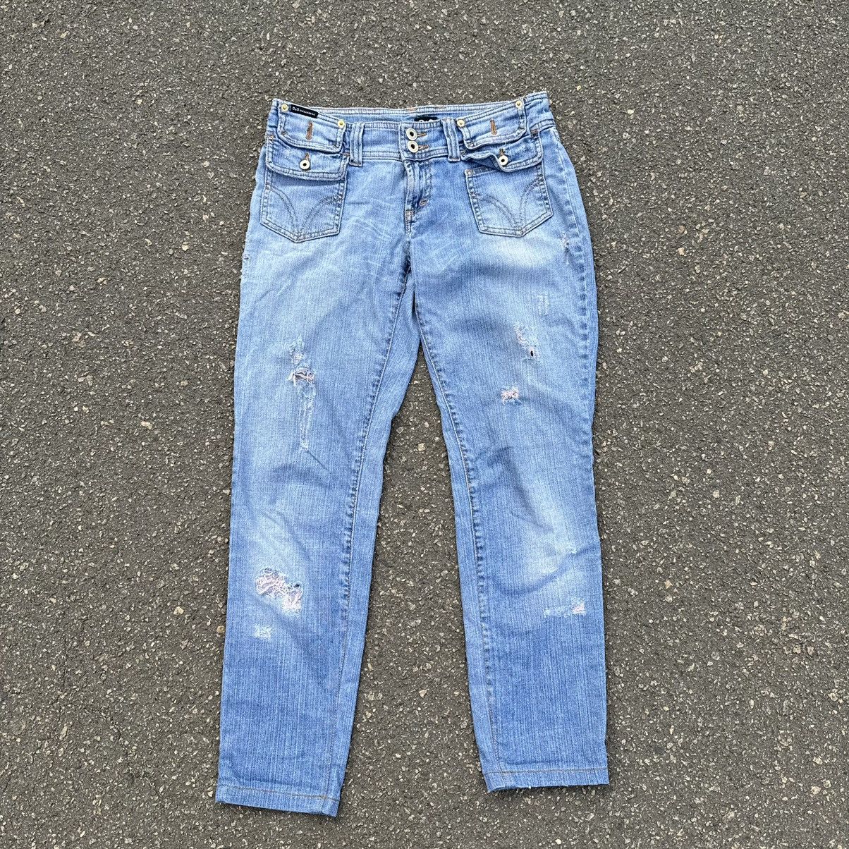 Dolce & Gabbana vintage 90s dolce gabanna distressed jeans y2k rap Size 28" / US 6 / IT 42 - 1 Thumbnail