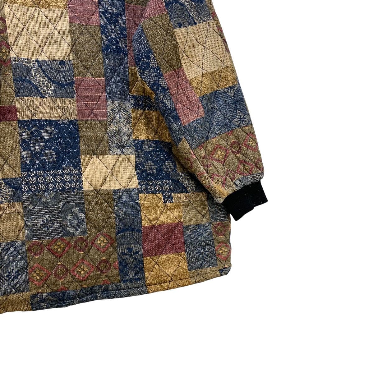 Japanese Brand 🔥Vintage Apricot Pachtwork Quilted Jacket Size M / US 6-8 / IT 42-44 - 7 Thumbnail