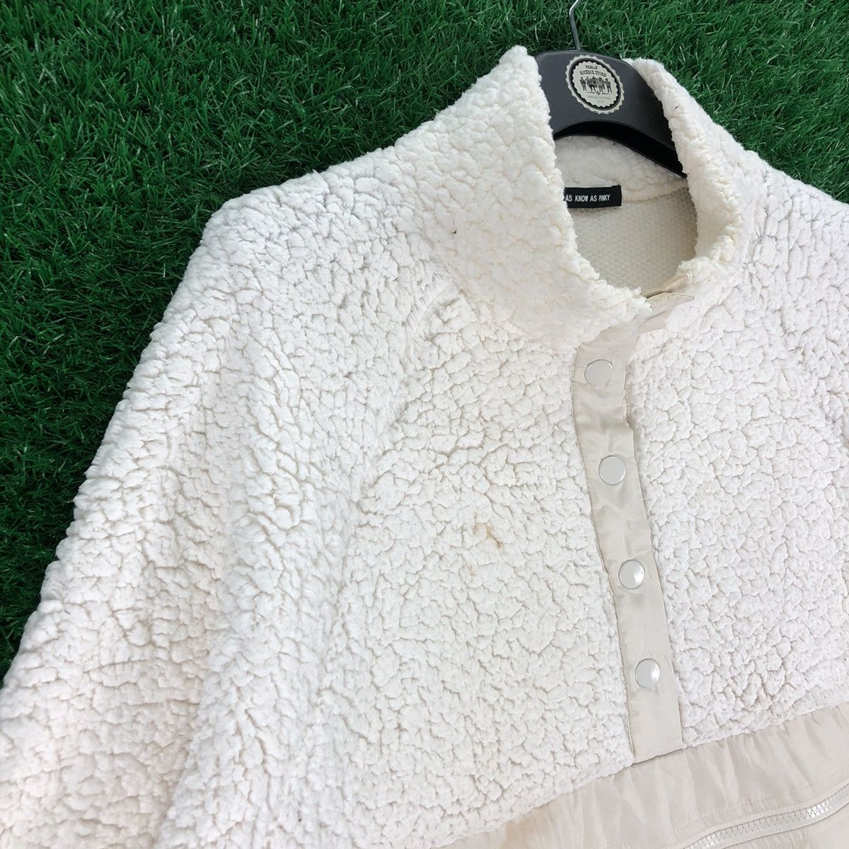 Japanese Brand Anorak Sherpa Pullover Jacket by As Know As Pinky Size US L / EU 52-54 / 3 - 2 Thumbnail