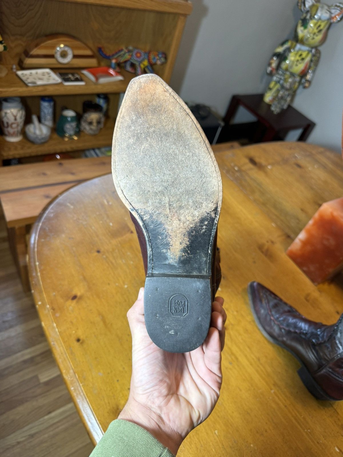 Dan Post × Vintage Vintage Dan Post Cowboy Boots Sz 9.5 D Size US 9.5 / EU 42-43 - 7 Thumbnail