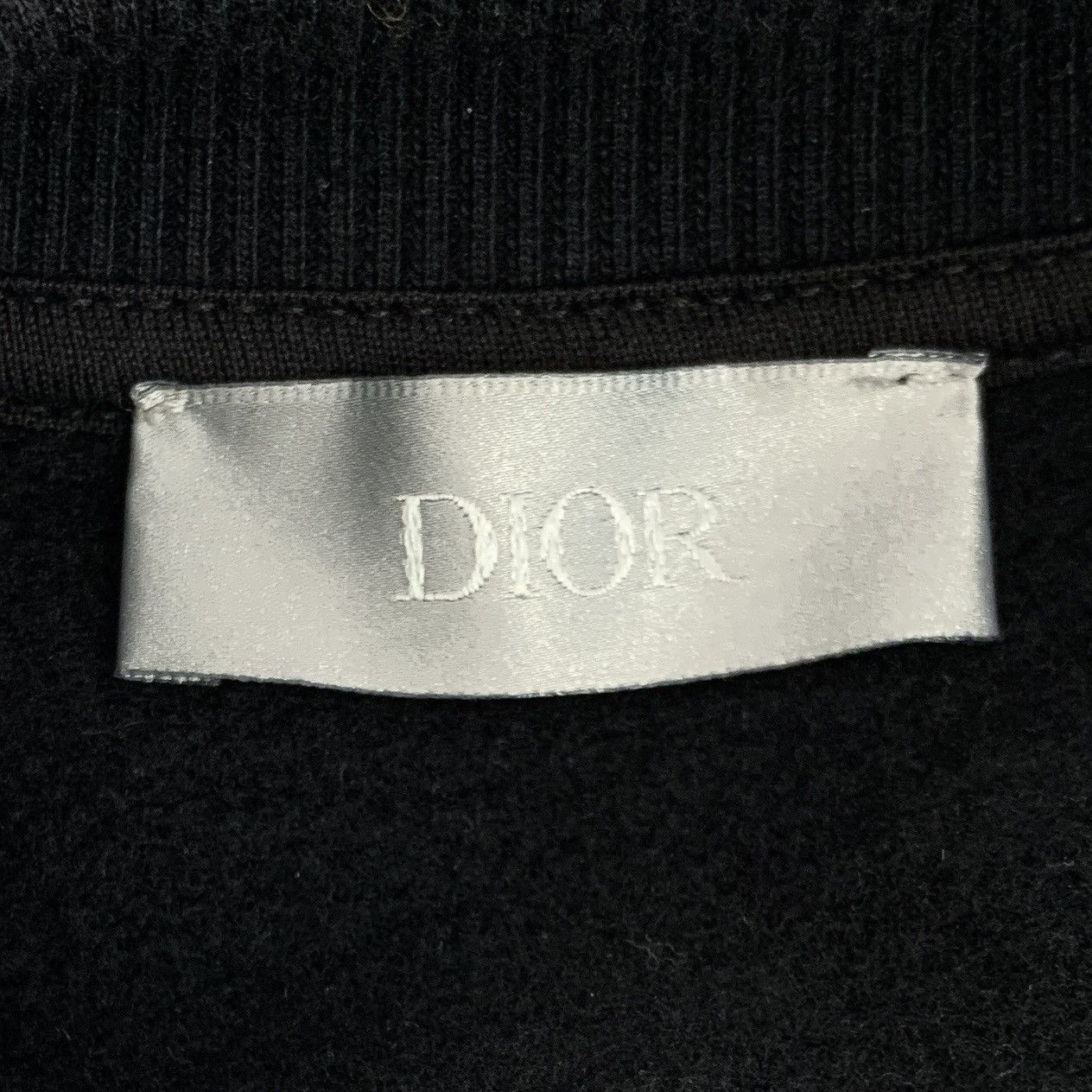 Dior Dior Logo Letter Embroidered Long Sleeve Sweatshirt K26WX Size US XXS / EU 40 - 5 Thumbnail