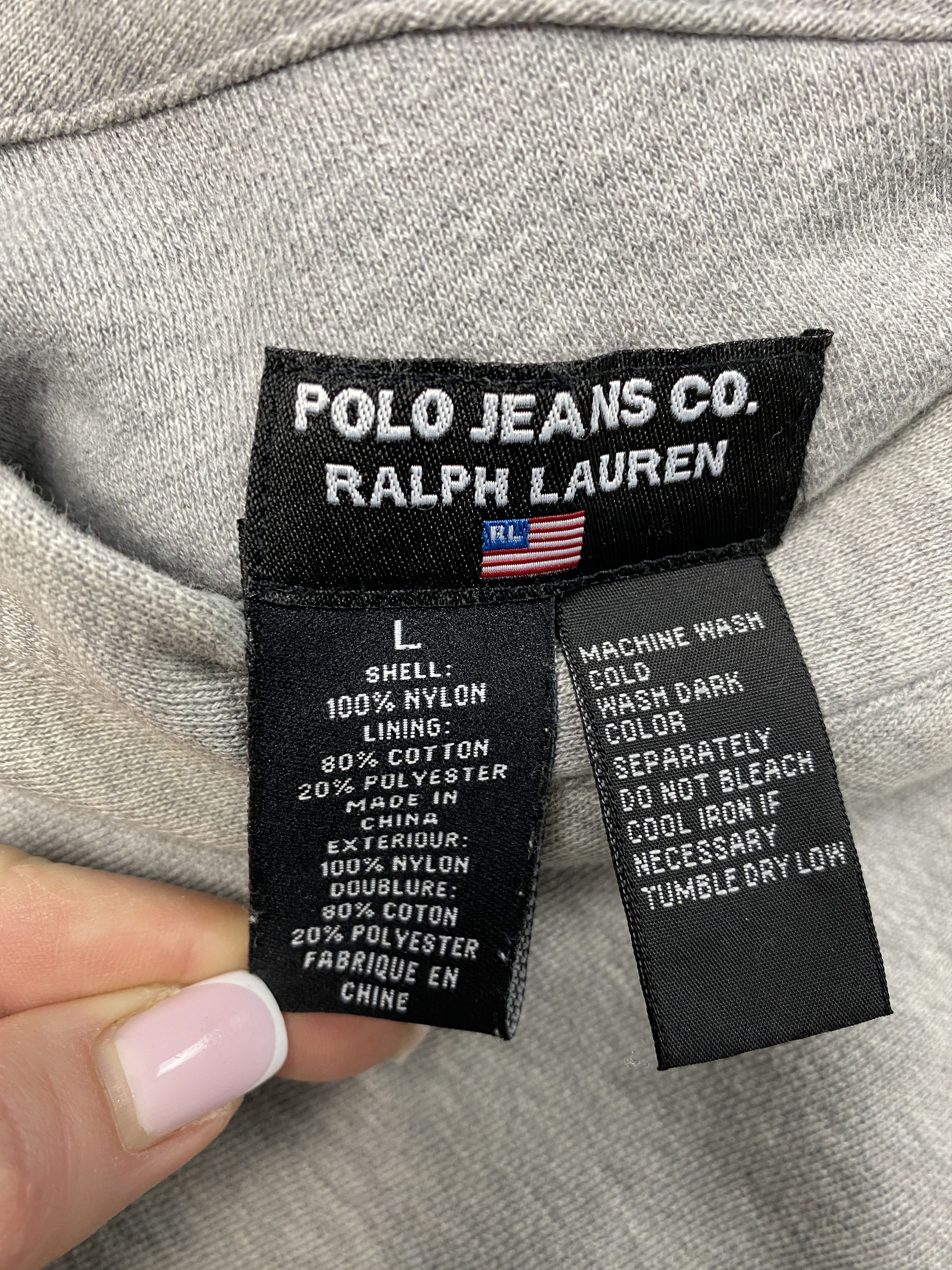 Polo Ralph Lauren × Ralph Lauren × Vintage Polo Jeans Co. Ralph Lauren vintage nylon reversible jacket Size US L / EU 52-54 / 3 - 11 Thumbnail