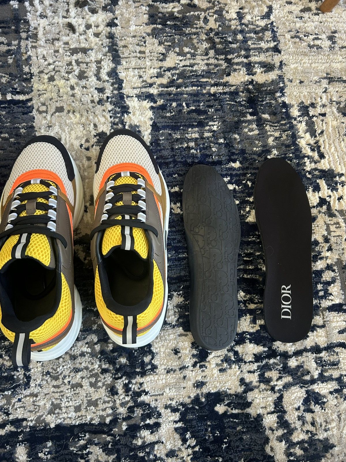 Dior Dior B22 Yellow Orange Size US 9 / EU 42 - 7 Thumbnail
