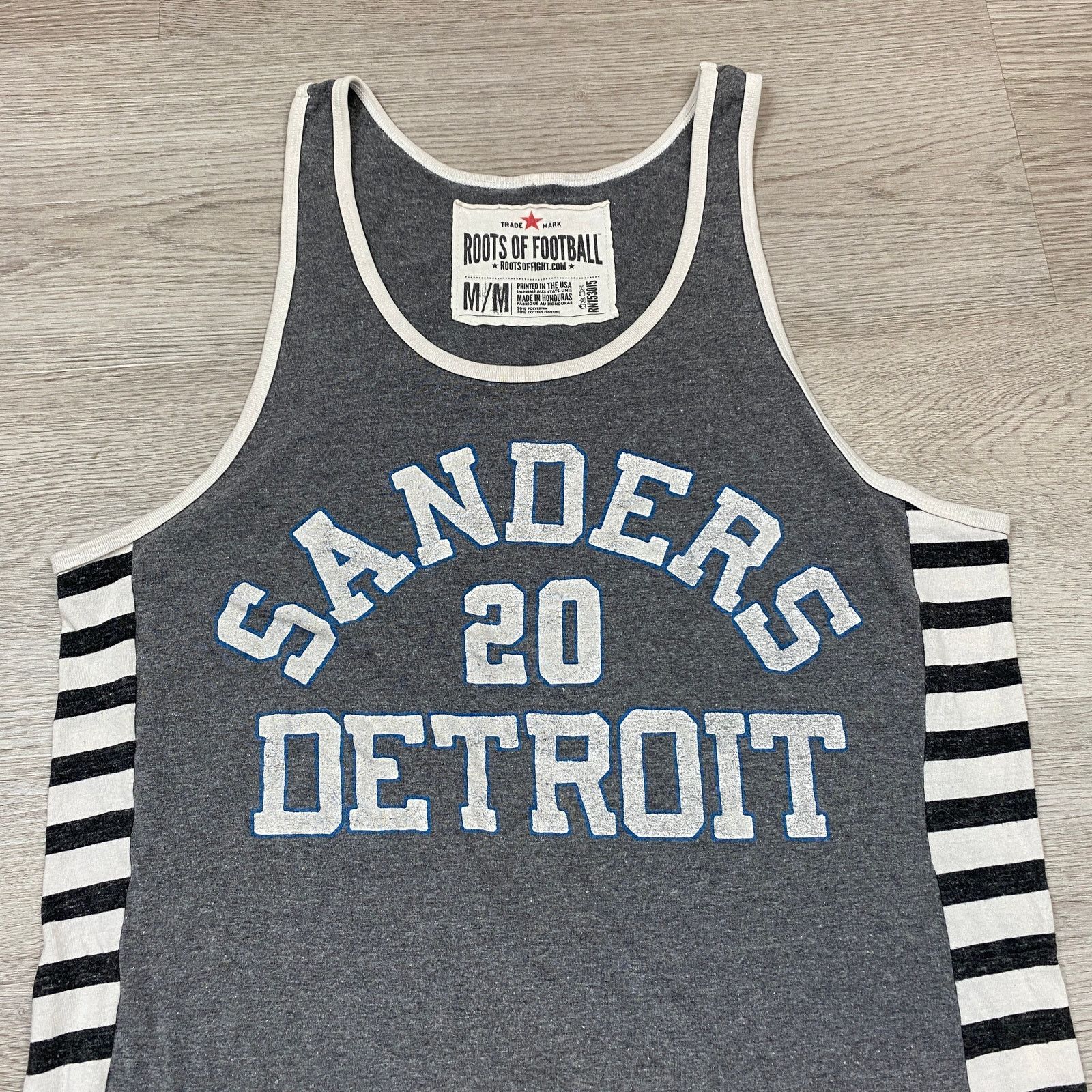 Roots Of Flight Roots of Fight Football Barry Sanders Detroit Lions Tank Med Size US M / EU 48-50 / 2 - 2 Thumbnail