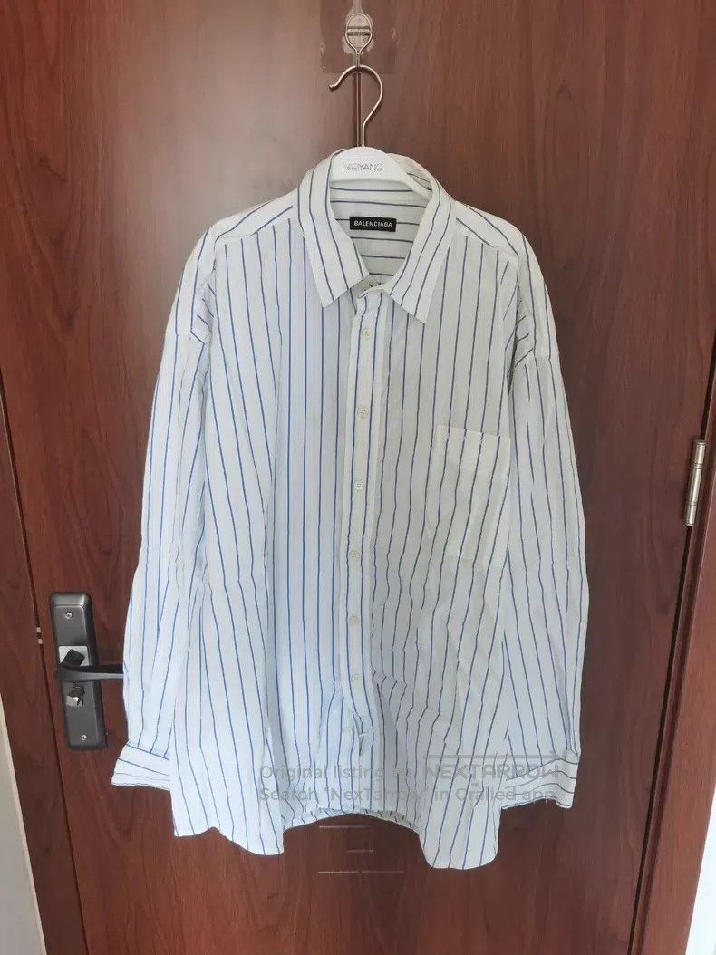 Balenciaga Balenciaga size 37 Oversized Shirt Size US L / EU 52-54 / 3 - 1 Thumbnail