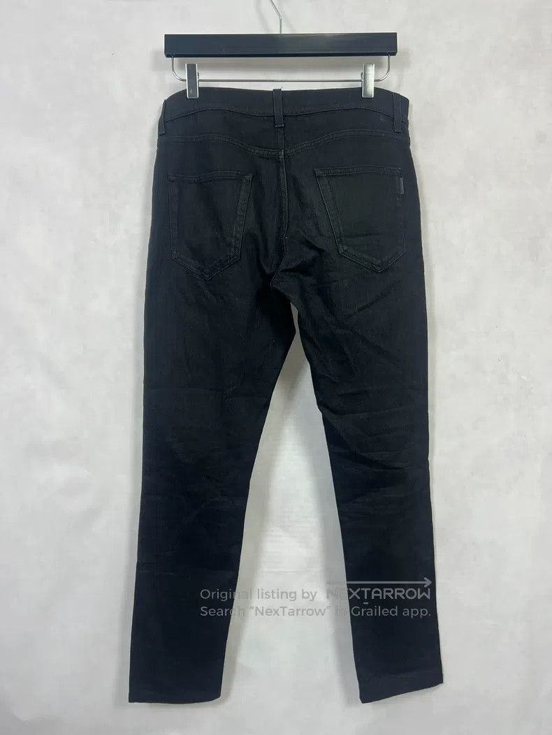 Saint Laurent Paris Saint Laurent Paris Black Basic Denim Pants Size US 32 / EU 48 - 2 Thumbnail