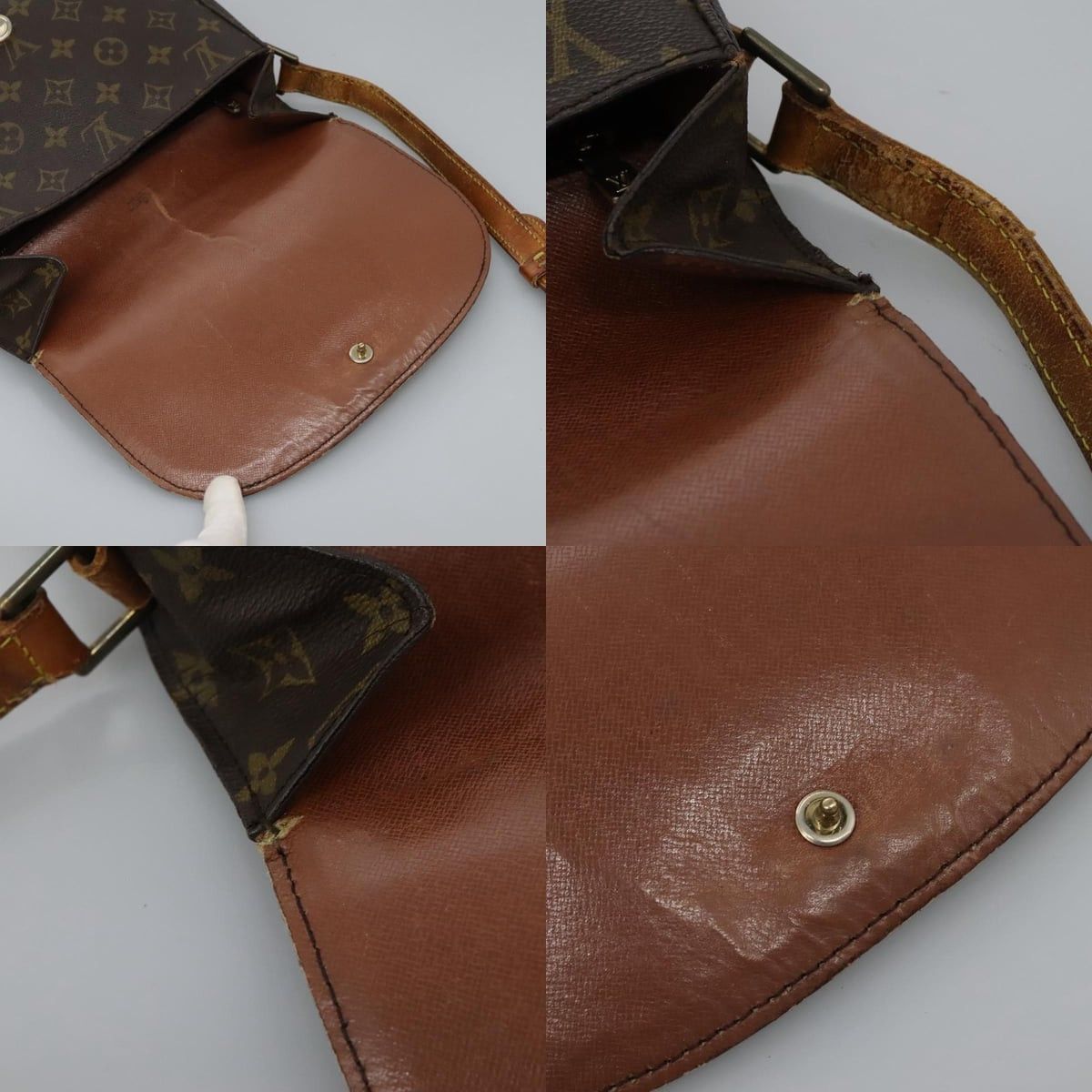 Louis Vuitton LOUIS VUITTON Monogram Saint Cloud GM Shoulder Bag M51242 Size ONE SIZE - 12 Thumbnail