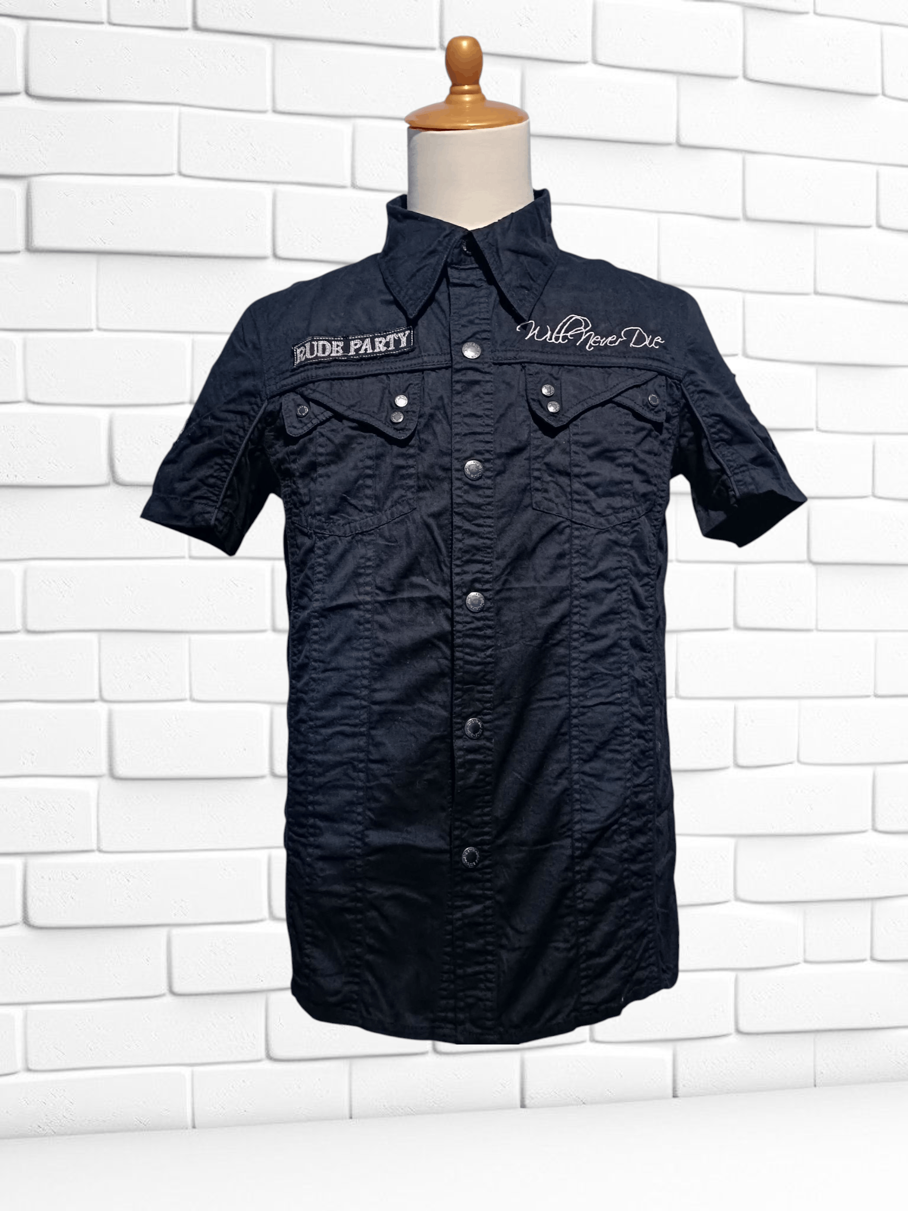 In The Attic In The Attic Short Sleeve Shirt "Tears For Fears" Size US M / EU 48-50 / 2 - 2 Thumbnail