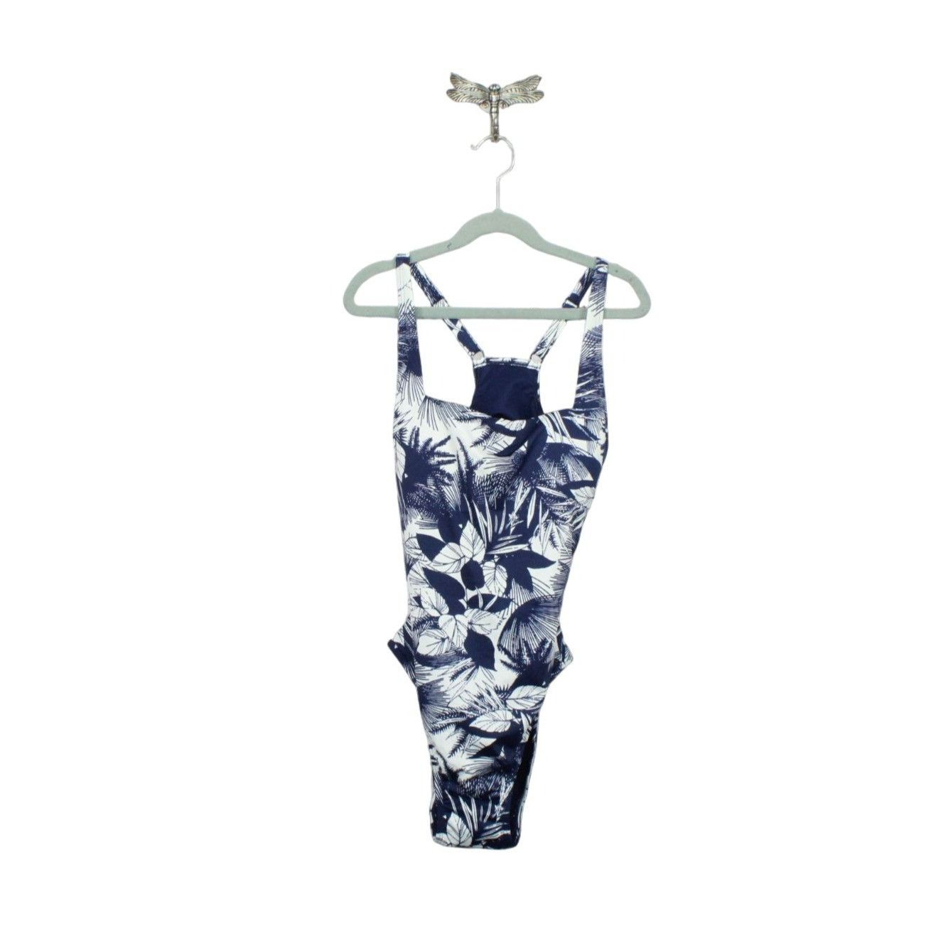 L.L. Bean × Swims LL Bean Women's New Currents Swimwear Squareneck Tanksuit Size M / US 6-8 / IT 42-44 - 1 Thumbnail