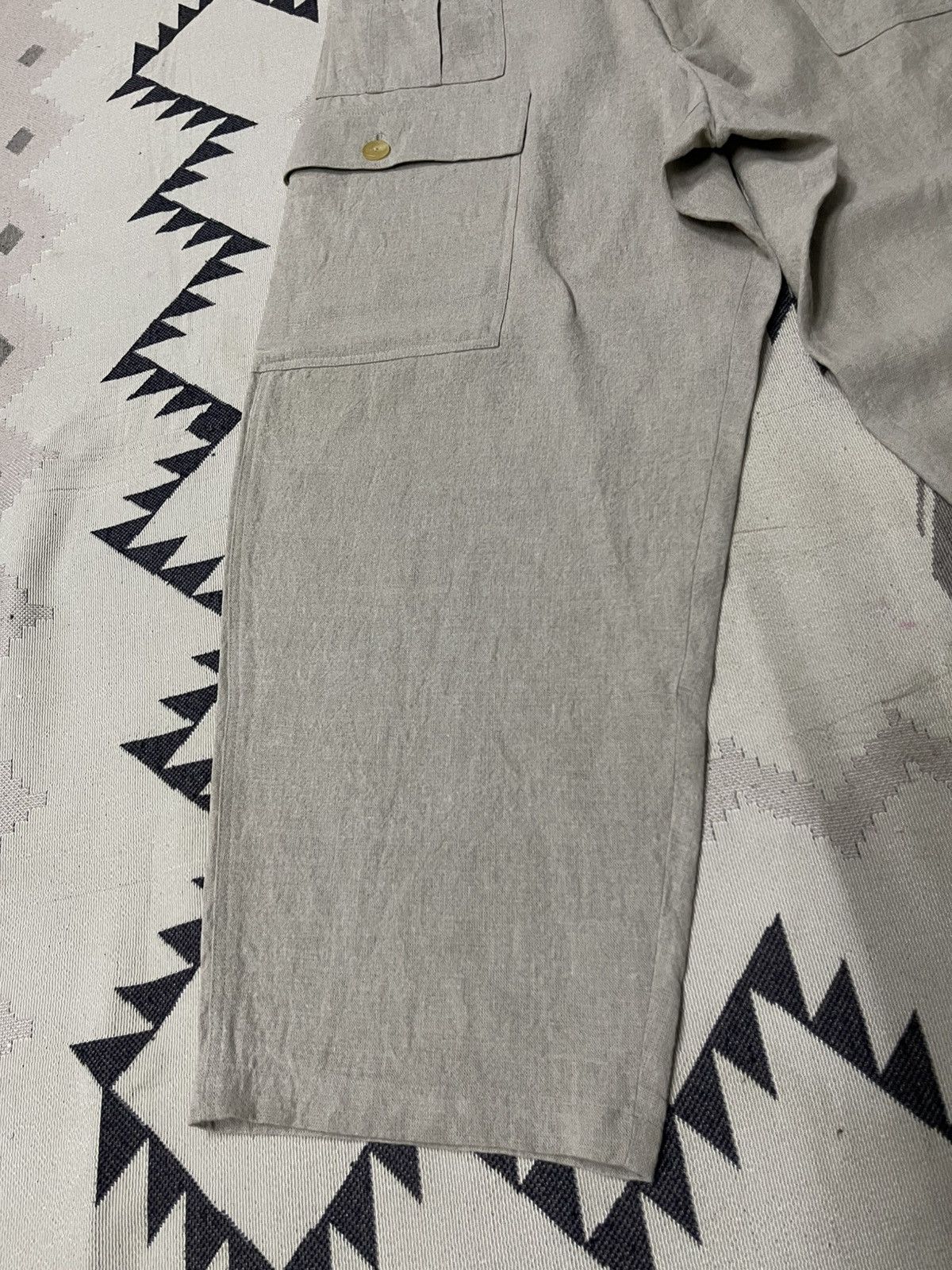 Yohji Yamamoto YOHJI YAMAMOTO MULTIPOCKET BAGGY CARGO PANT GOOD CONDITION Size US 33 - 5 Thumbnail