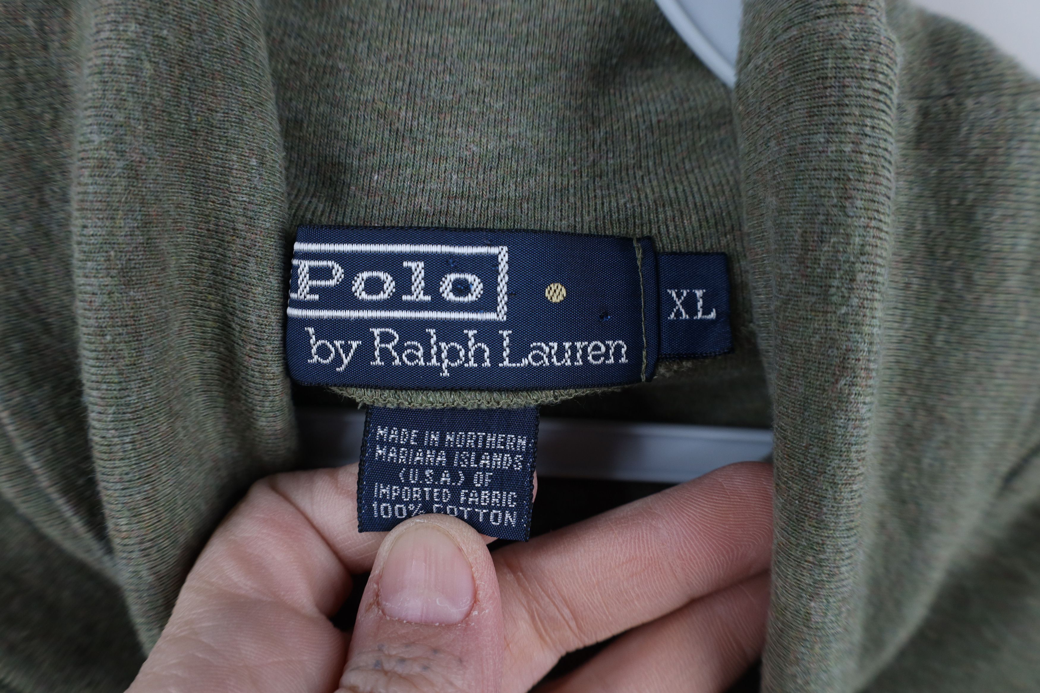 Ralph Lauren × Vintage Vintage 90s Ralph Lauren Long Sleeve Turtleneck T-Shirt USA Size US XL / EU 56 / 4 - 8 Thumbnail
