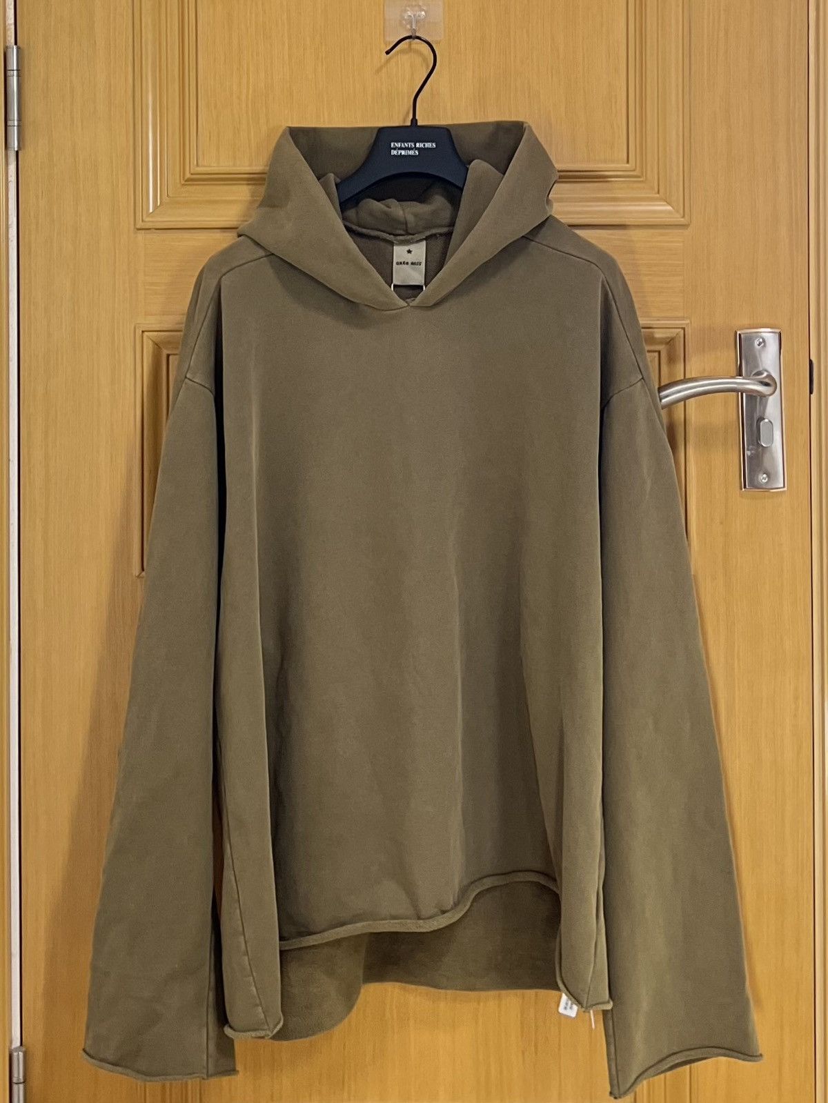 image of Greg Ross Oversized Hoodie in Brown, Men's (Size Medium)