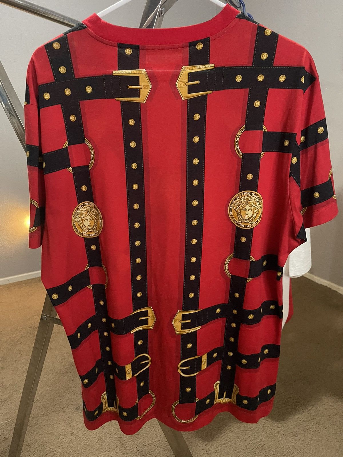 Versace Versace Harness Medusa TShirt Size US XL / EU 56 / 4 - 12 Thumbnail