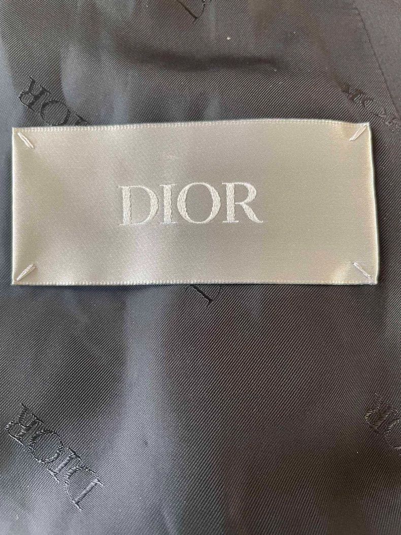 Dior Dior Letter print hooded zipper long-sleeved medium-long ja Size 46R - 3 Thumbnail