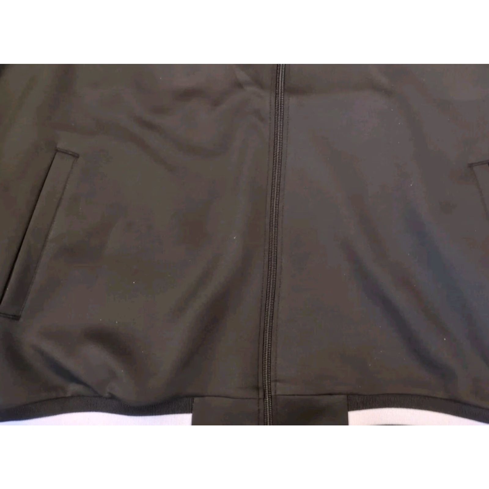 Rains Bad Brains Black Zip Up Track Jacket XL 47" Chest Band Collar Punk 1976 Wind-Resistant Pockets Elastic Waist Full Zip Size US XL / EU 56 / 4 - 4 Thumbnail