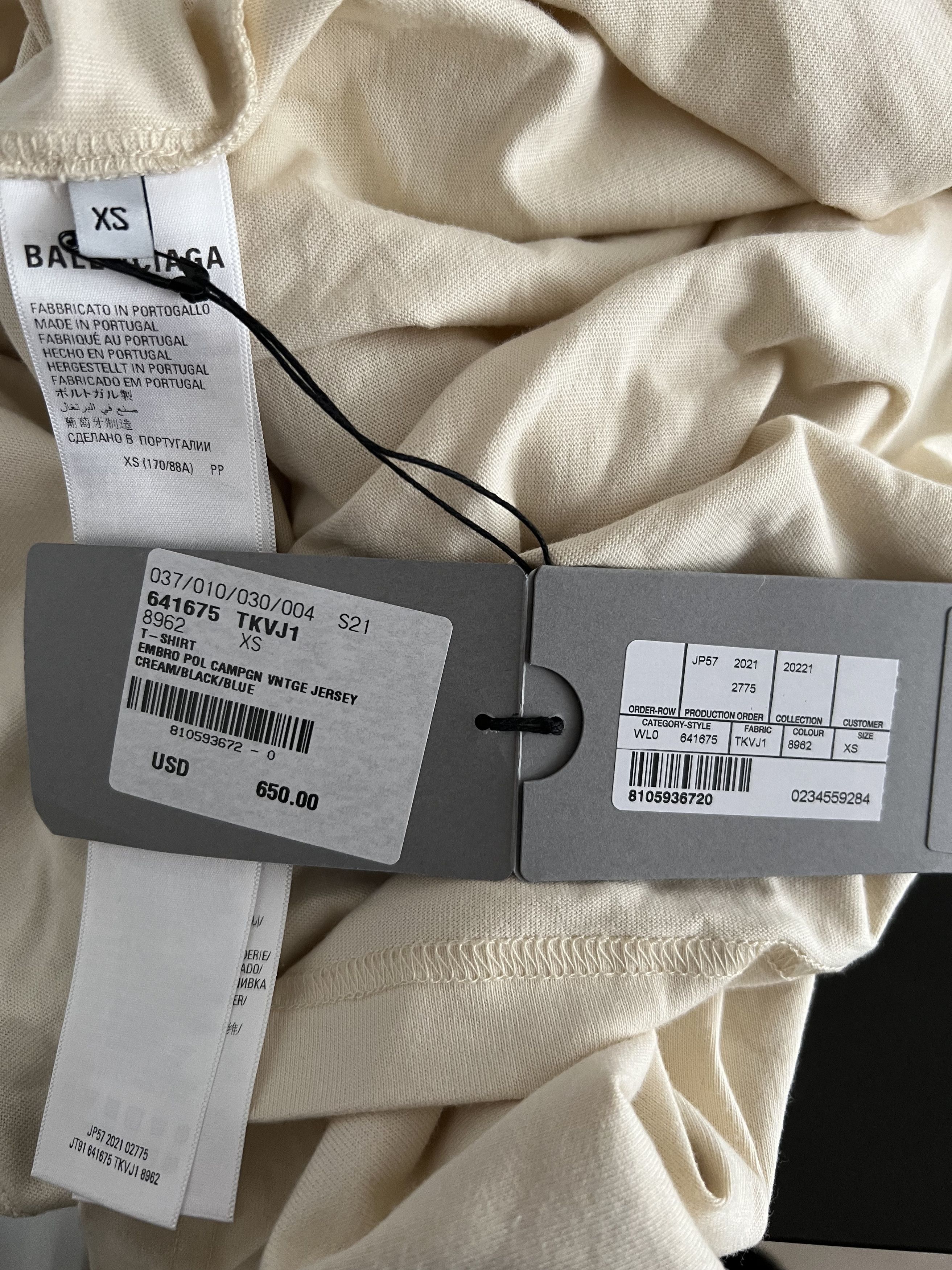 Balenciaga Balenciaga Political Campaign T shirt Size US XS / EU 42 / 0 - 5 Thumbnail
