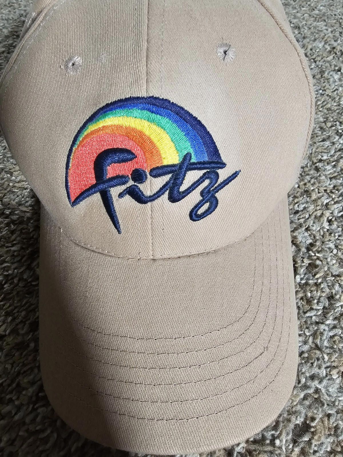 Designer fitz rainbow strapback Crossroads Designs hat Size ONE SIZE - 3 Thumbnail