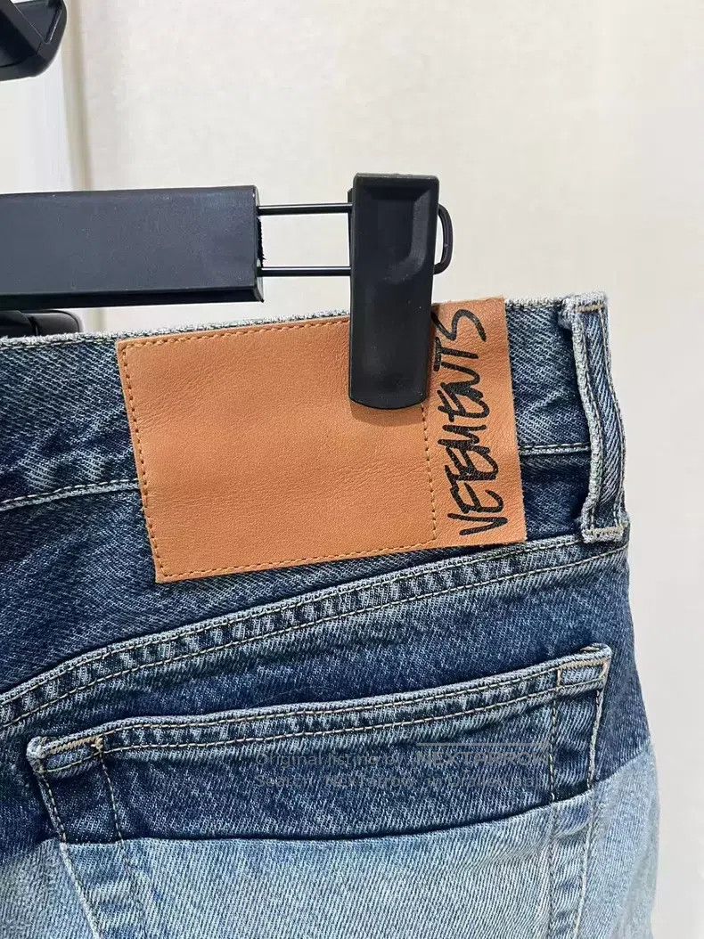 Vetements Vetements size M Patchwork Jeans Size US 27 - 3 Thumbnail