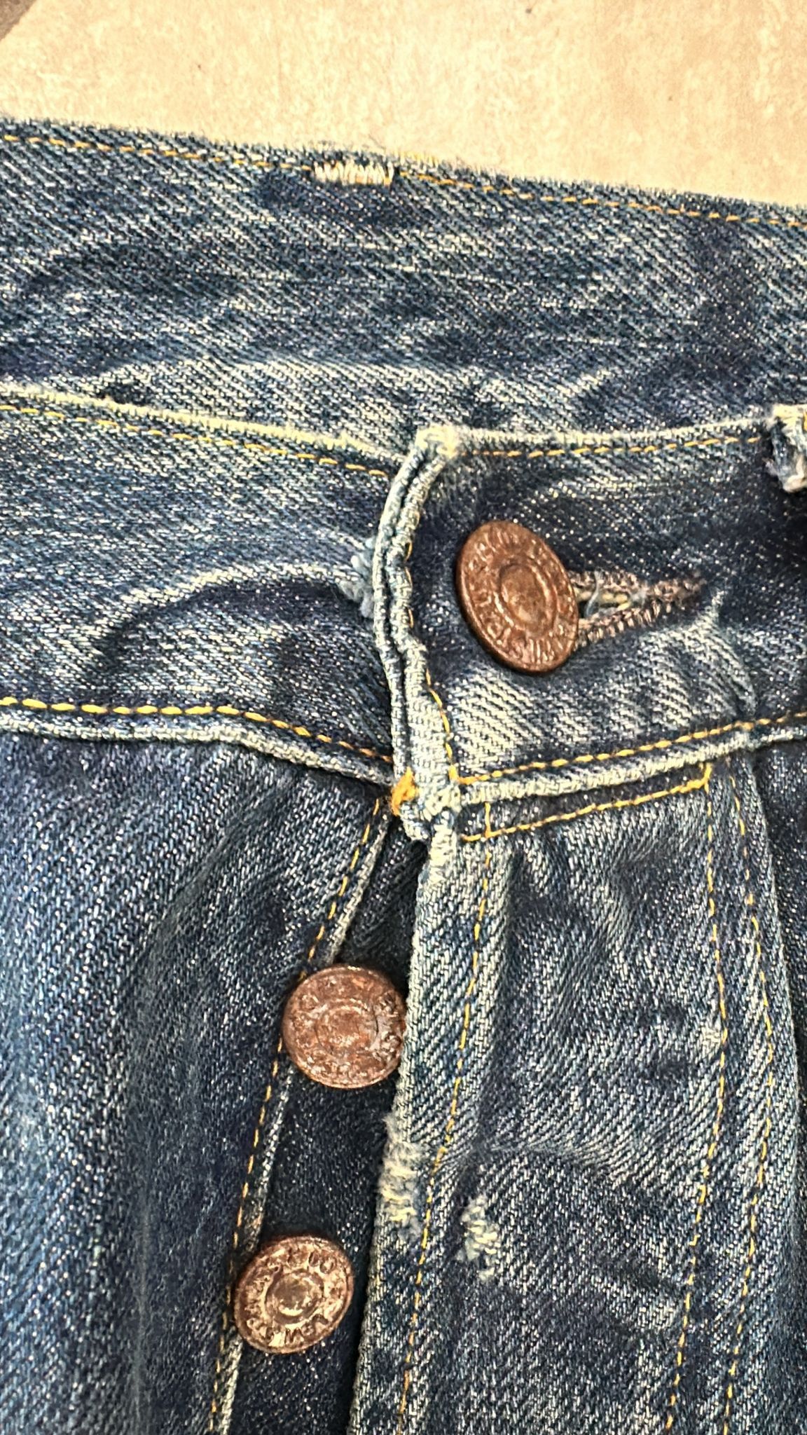 Levi's Vintage Clothing LVC Levi's Vintage Clothing 501XX BigE Selvedge Jeans Size US 32 / EU 48 - 3 Thumbnail