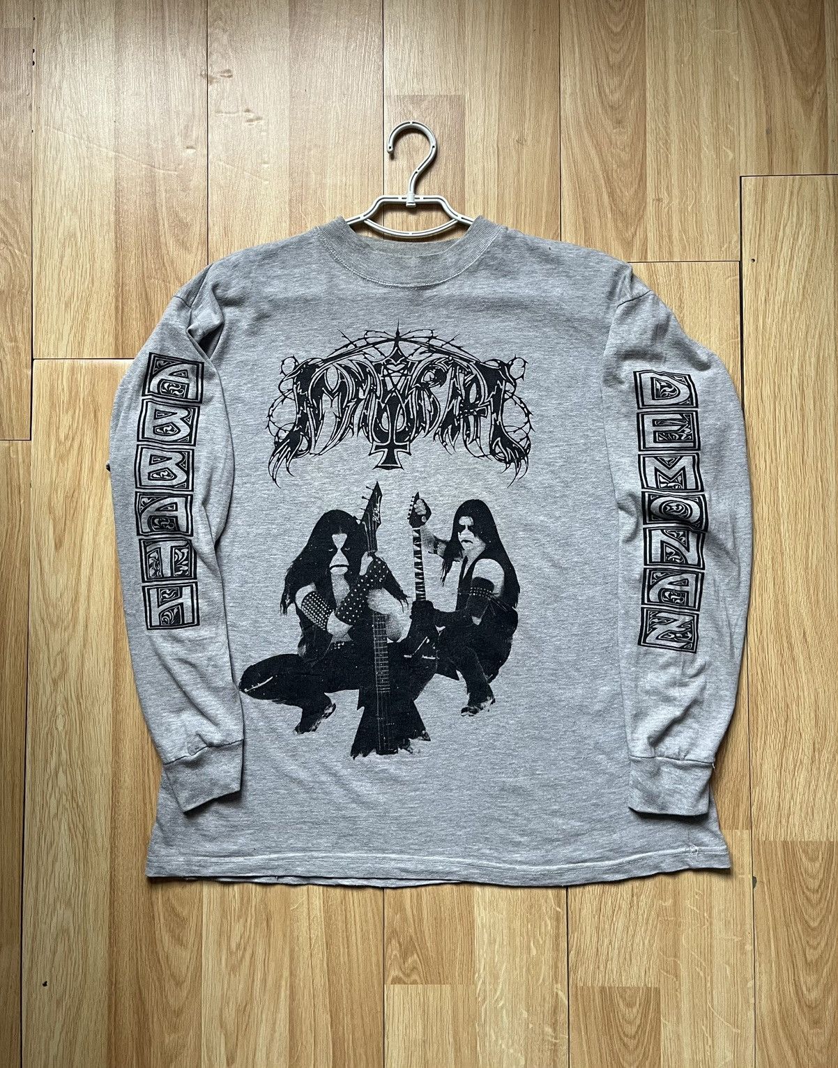 Band Tees × Rock T Shirt × Vintage 1994 immortal battles in the 