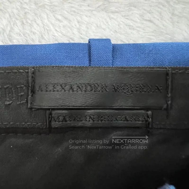 Alexander McQueen Alexander McQueen Summer Blue Men's Casual Pants . Size US 30 / EU 46 - 4 Thumbnail