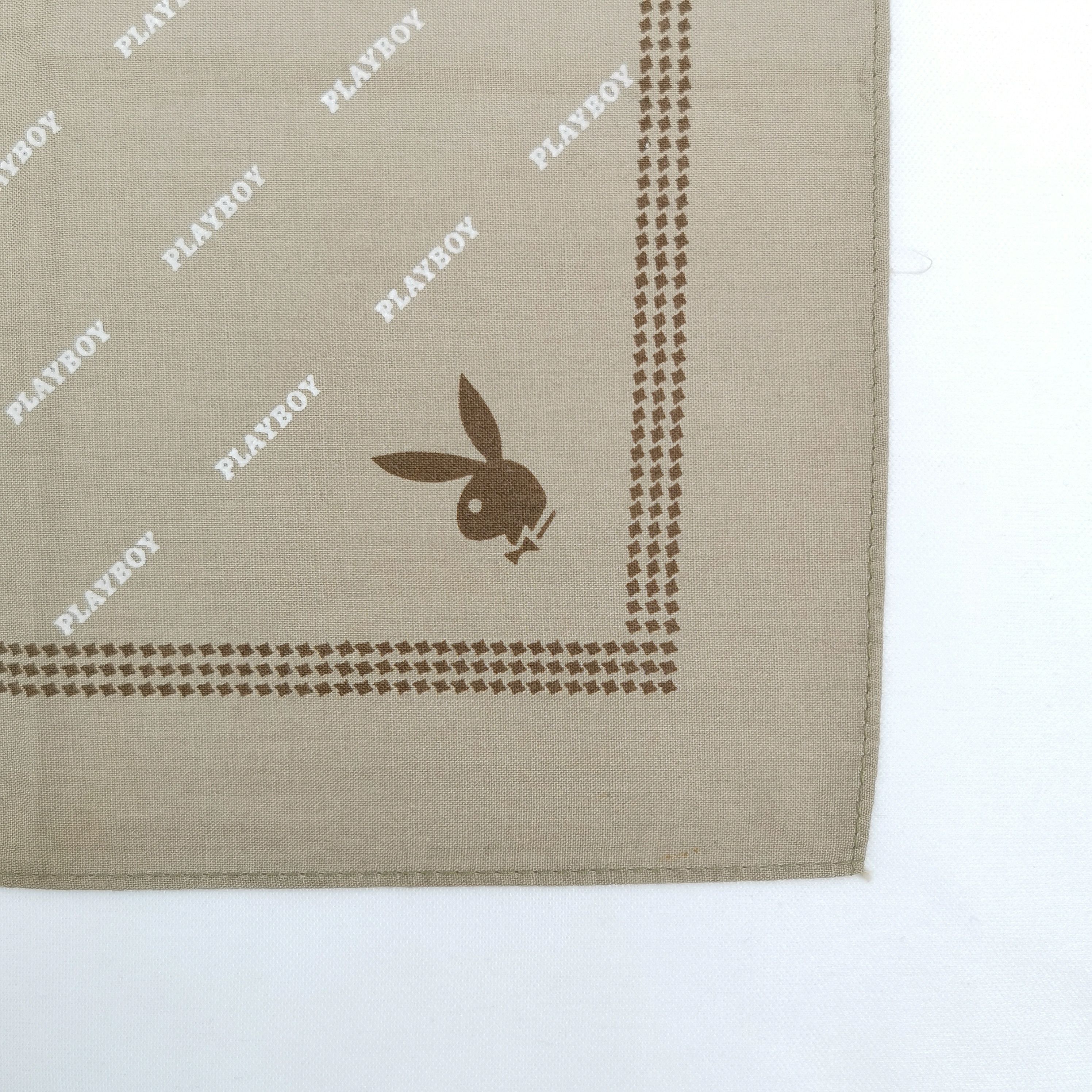Playboy Vintage Playboy Handkerchief Neckerchief Bandana Size ONE SIZE - 3 Thumbnail
