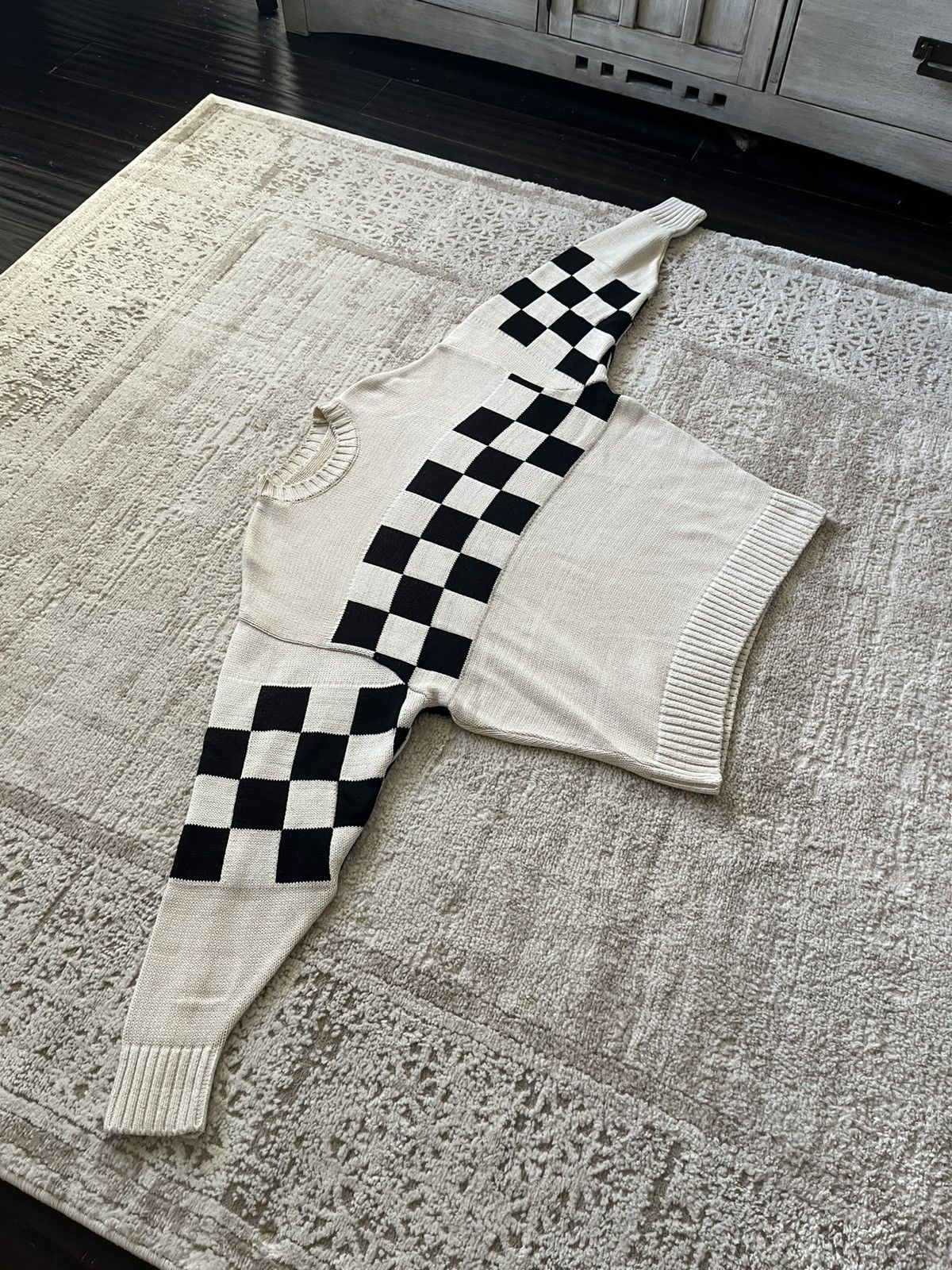 Kapital Kapital Checkerboard Knit Sweater Size US S / EU 44-46 / 1 - 4 Thumbnail