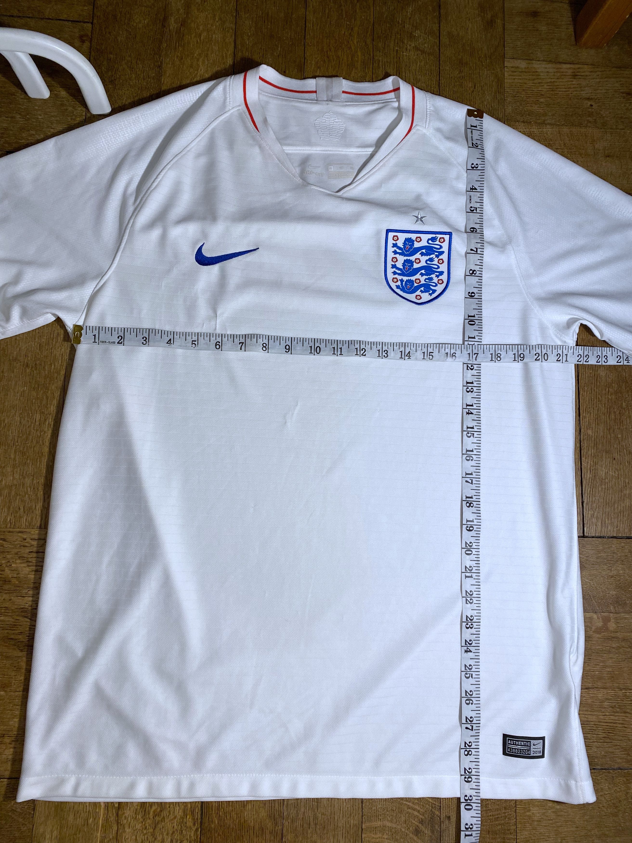 Nike England Nike 2018 Soccer Jersey football shirt size XL Size US XL / EU 56 / 4 - 11 Thumbnail