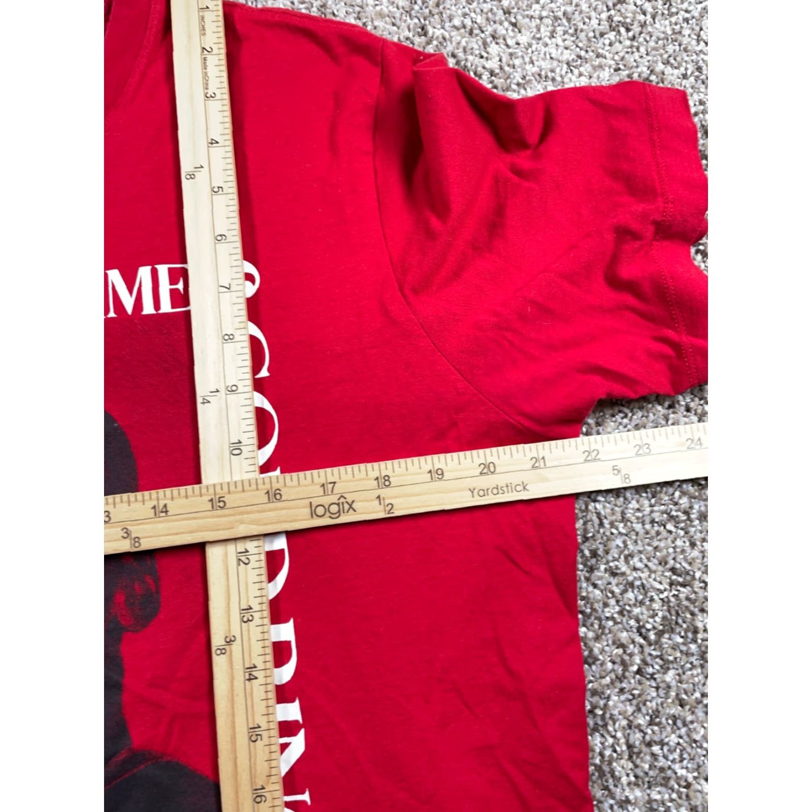 Jordan Brand Michael Jordan 6 Rings Print T-Shirt Adult Large Red Flight Time Jumpman Size US L / EU 52-54 / 3 - 6 Thumbnail