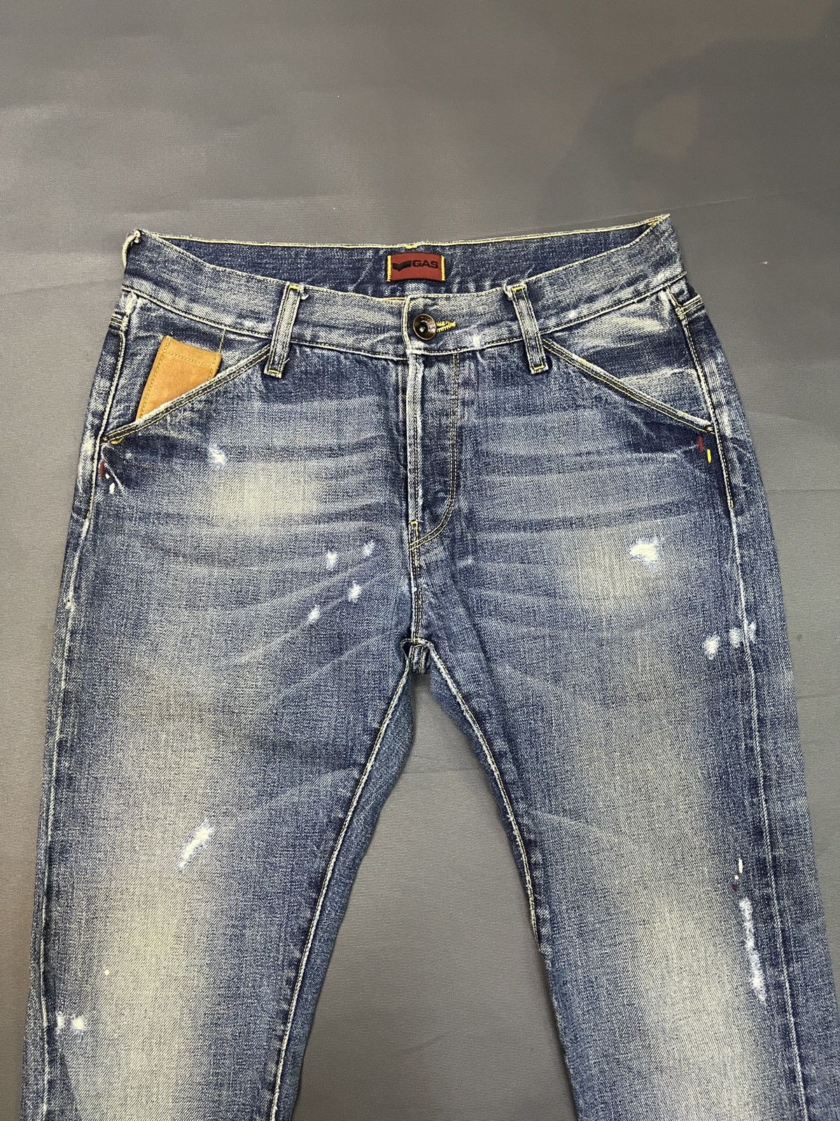 GAS GAS ITALY SPECIAL MODEL DESIGNER JEANS Size US 29 - 7 Thumbnail