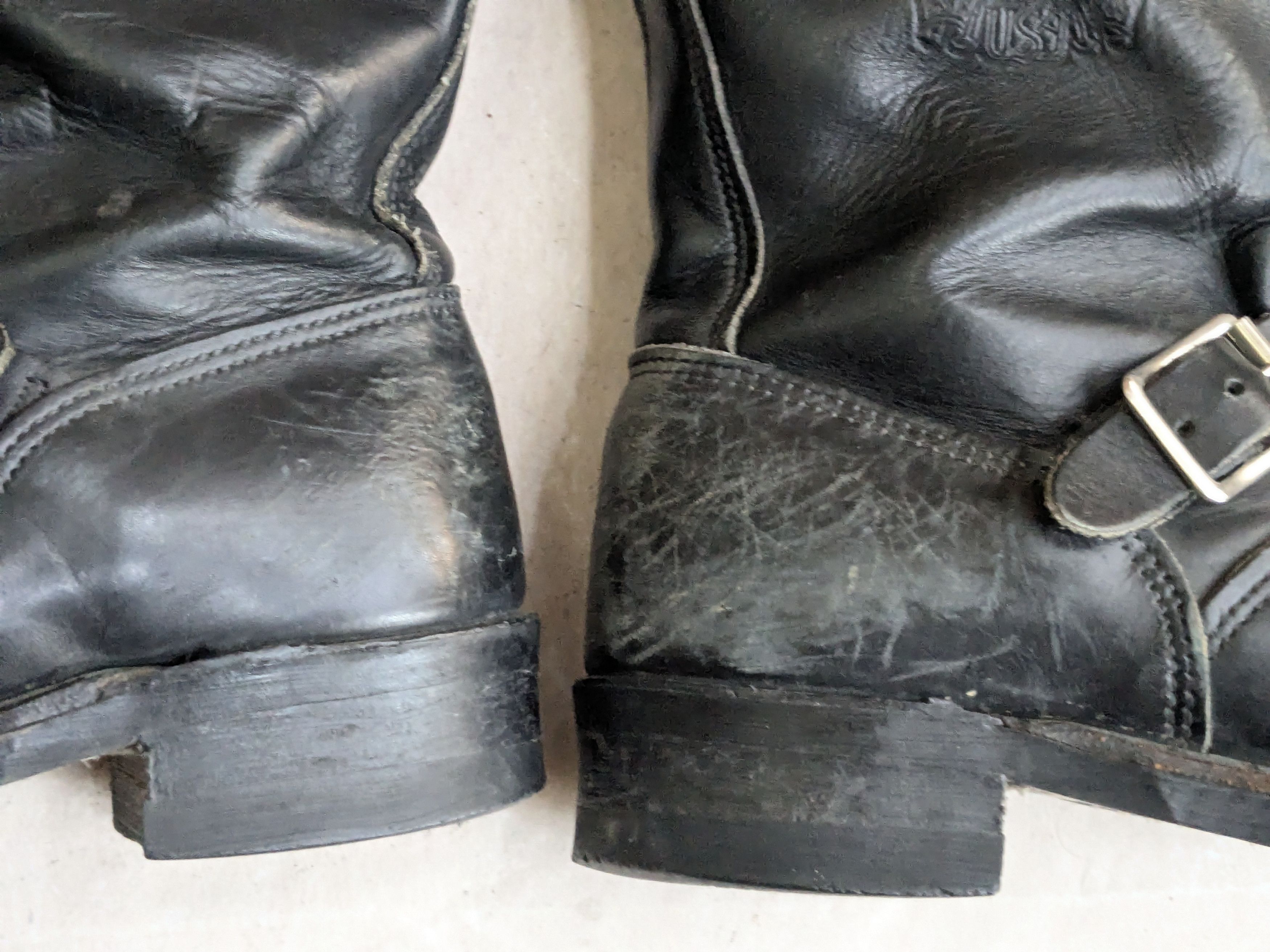 Harley Davidson Harley Davidson Engineer Boots Black Leather 10.5 Biker Size US 10.5 / EU 43-44 - 11 Thumbnail