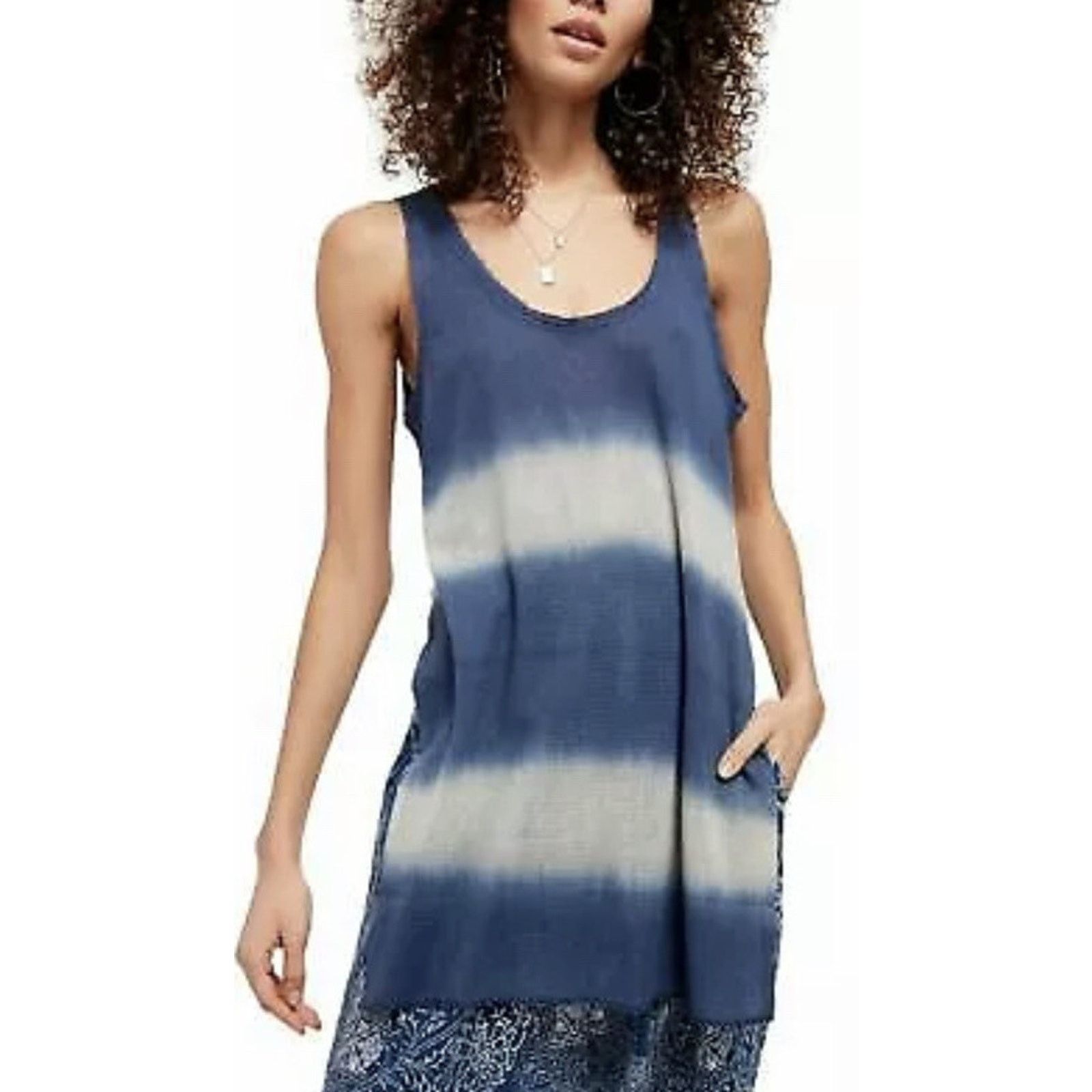 Free People Free People Joni mesh Maxi To Sea Combo top OB1136935 Size M / US 6-8 / IT 42-44 - 1 Thumbnail